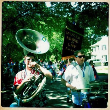 David with Big Shoulders Brass Band, Chicago IL