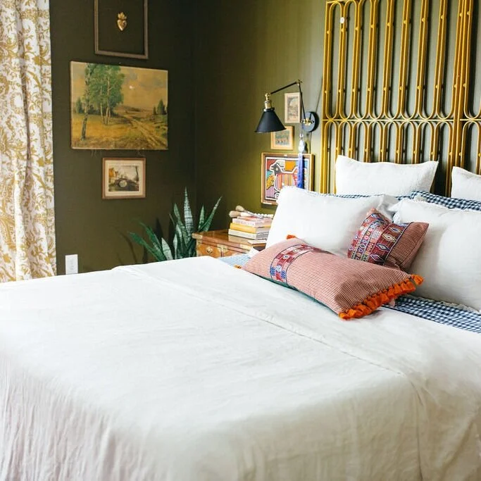 How We Home: A Glimpse into our Founder's Eclectic Master Bedroom