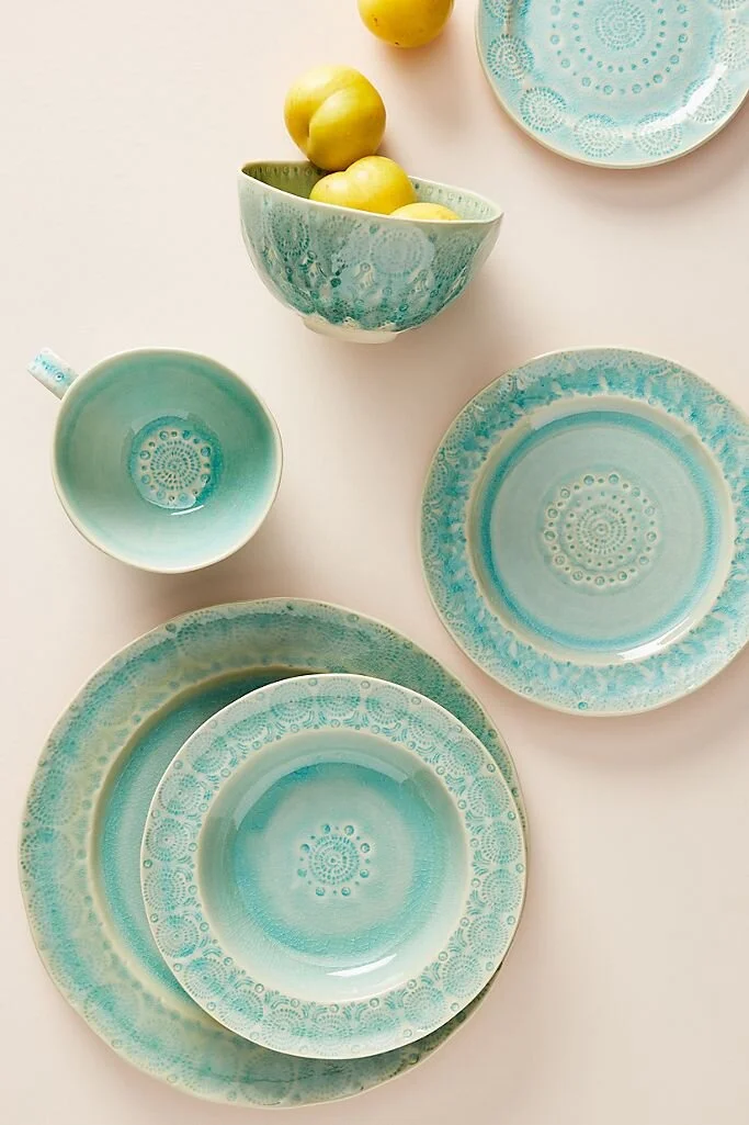 Anthropologie Plate Sets - Old Havana