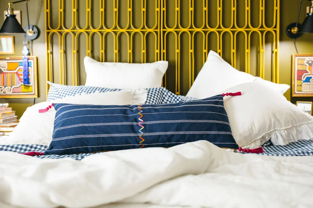 How We Home: Unique Headboards // European Iron Gates