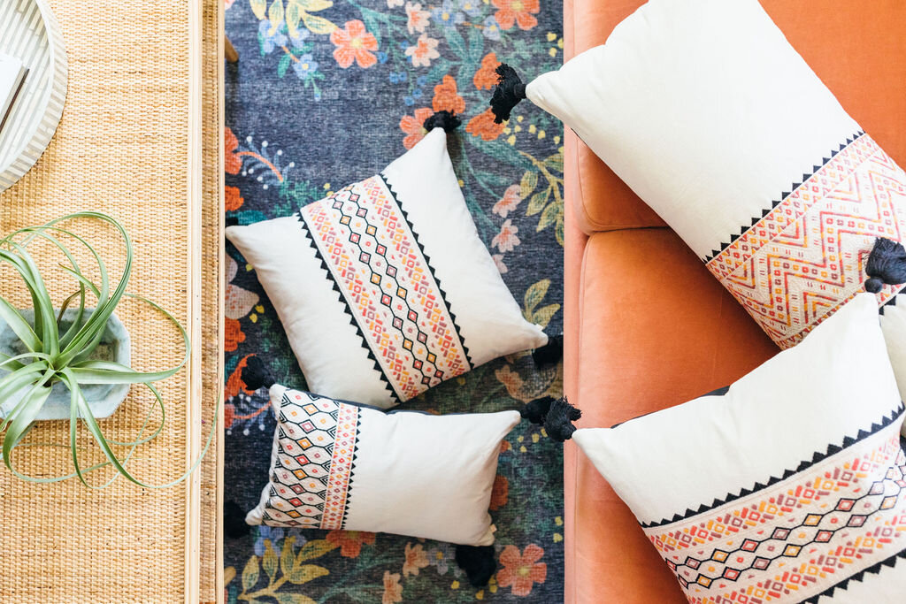 Nahuala Large Lumbar Pillow — TRAVEL PATTERNS | Eclectically curated goods  from around the world.