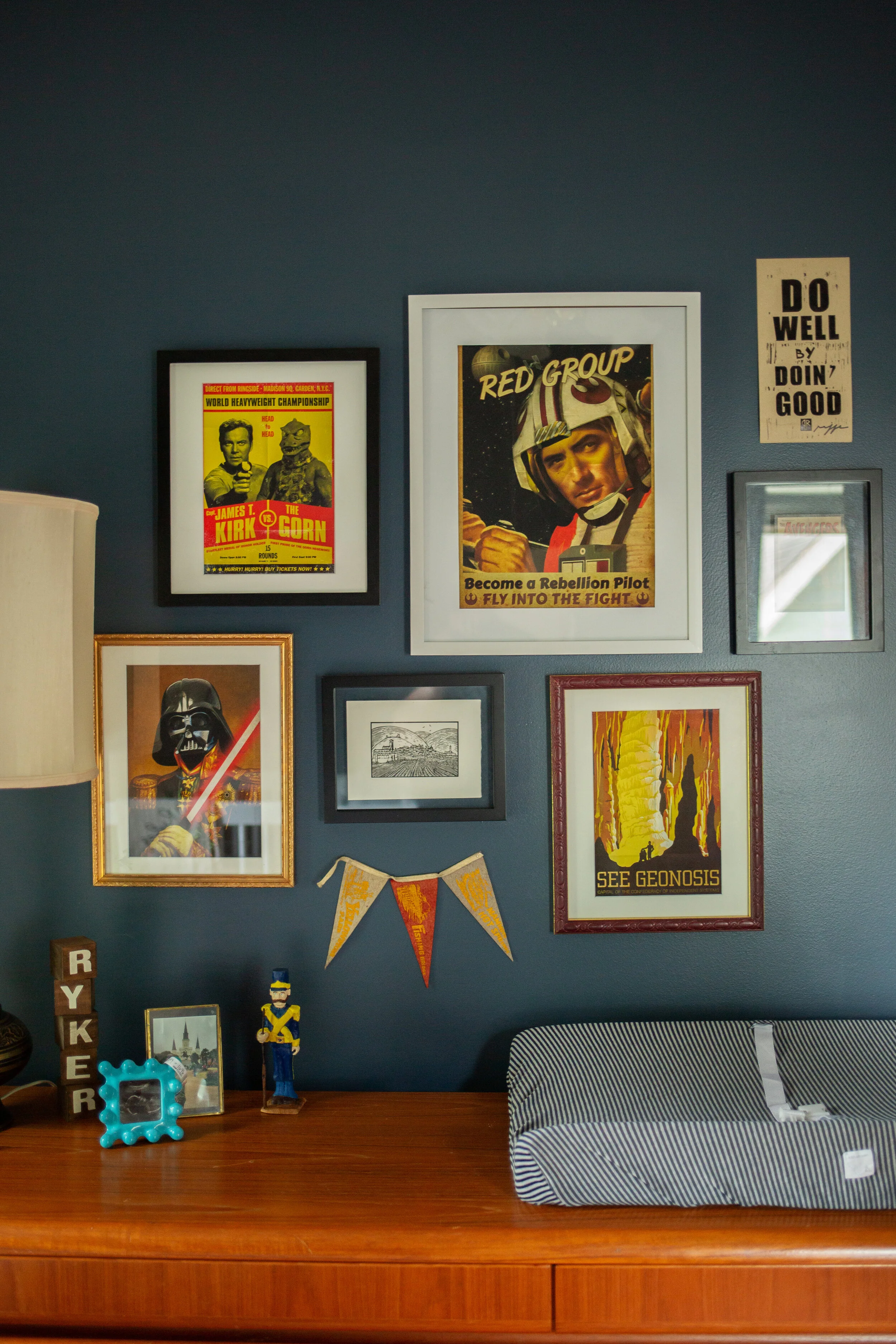 Eclectic and Global Boy Nursery