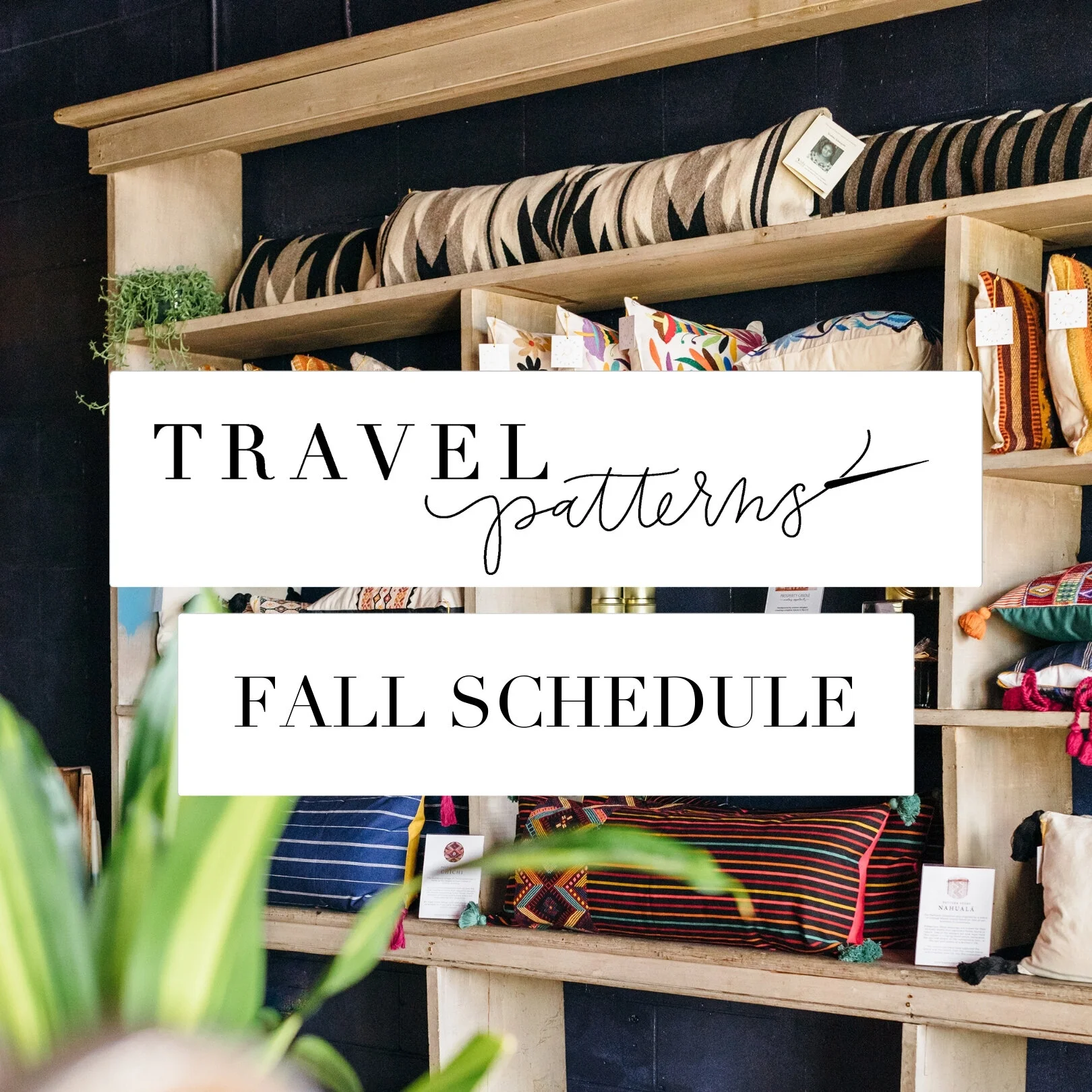Behind The Seams: Our 2021 Fall Schedule