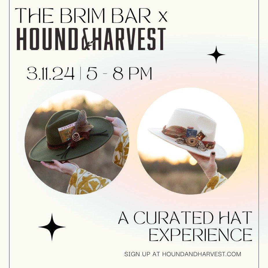 The Brim Bar x Hound &amp; Harvest