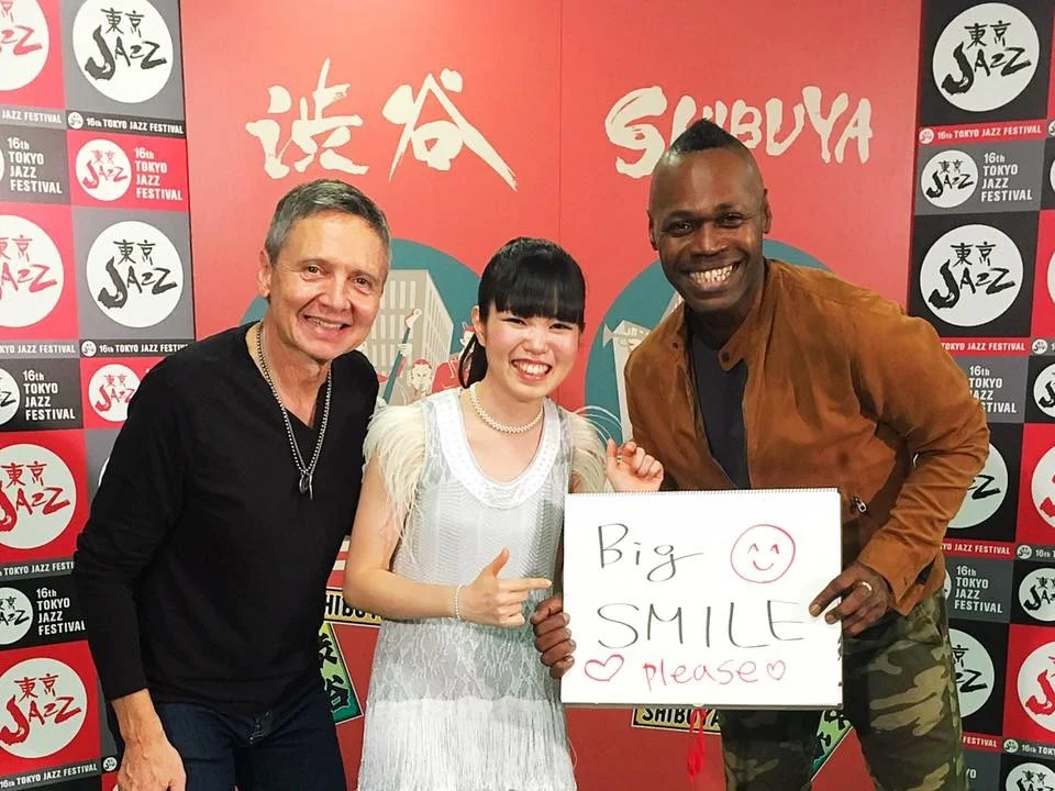 Senri Kawaguchi and Armand Sabal-Lecco Tokyo Jazz Festival 2017