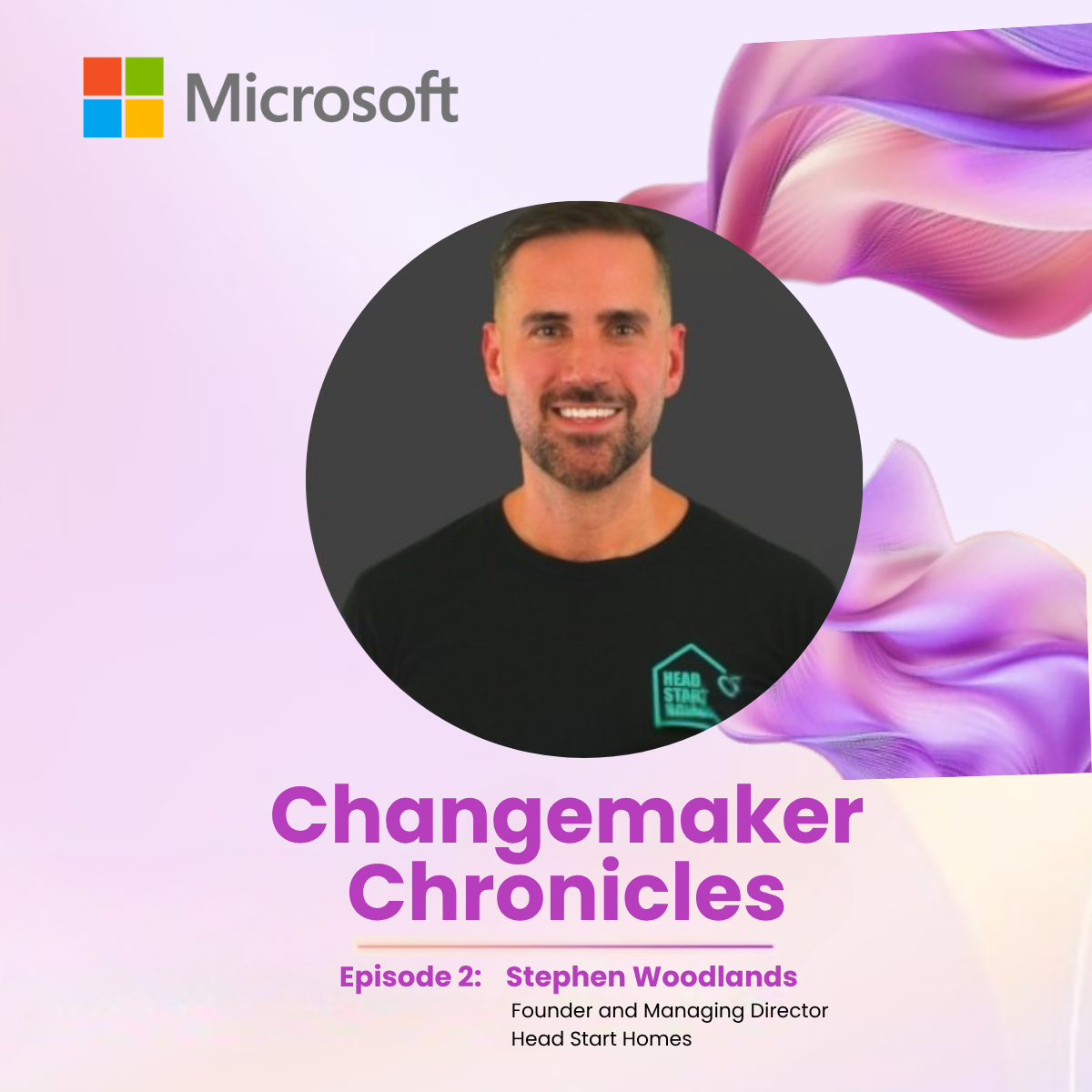 Stephen Woodlands Featured in Microsoft’s ChangeMaker Series