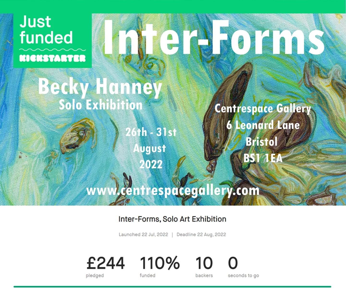 Kickstarter finished!...Now onto putting up the show. 
.
Looking forward to seeing you there, PV this coming Friday 6-9
.
.
.
#art #fineart #artistsofinstagram #contemporarypainting #contemporaryart #emergingartists #kickstarter #crowdfunding #crowdf