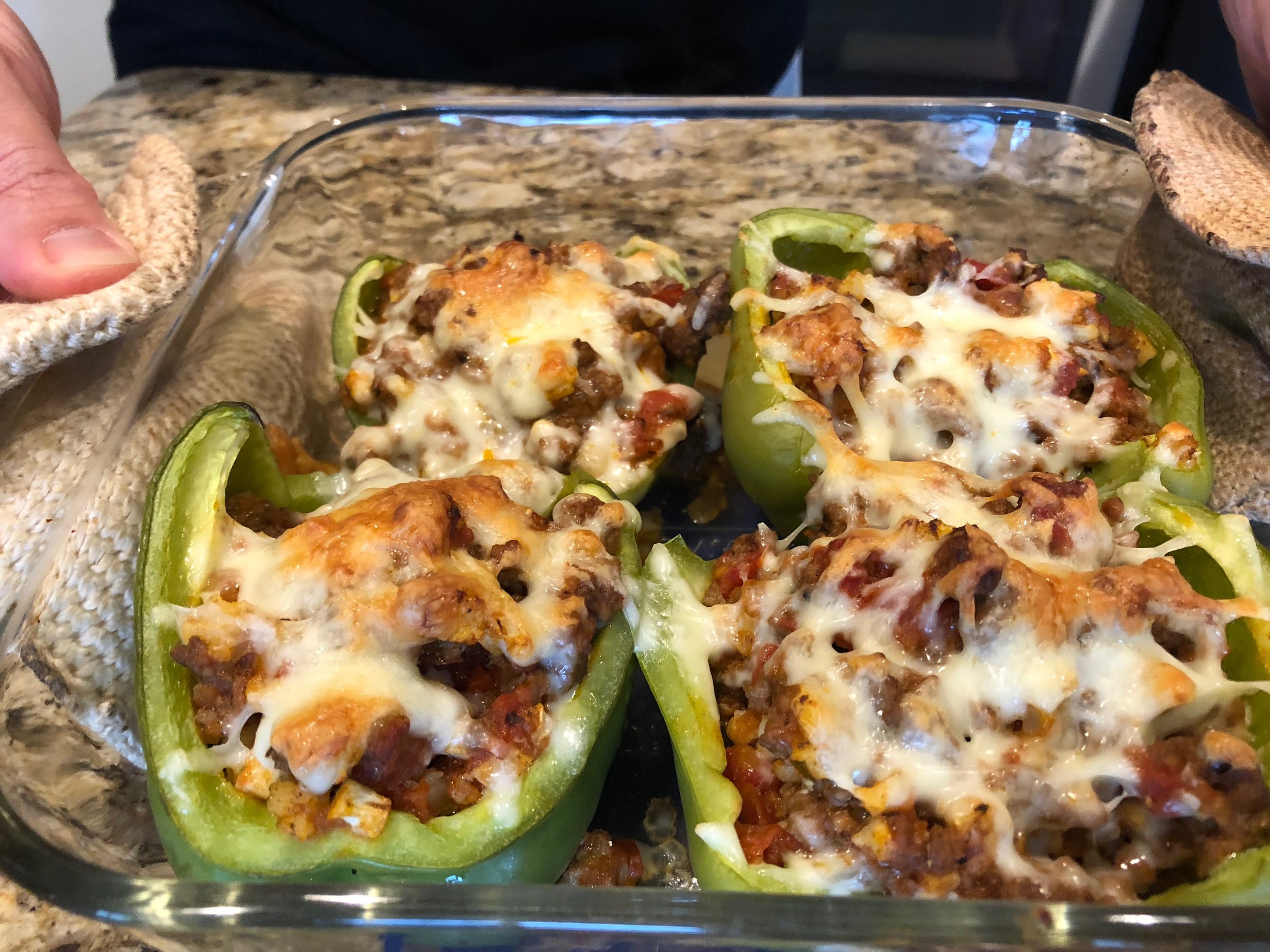 keto diet stuffed bell peppers