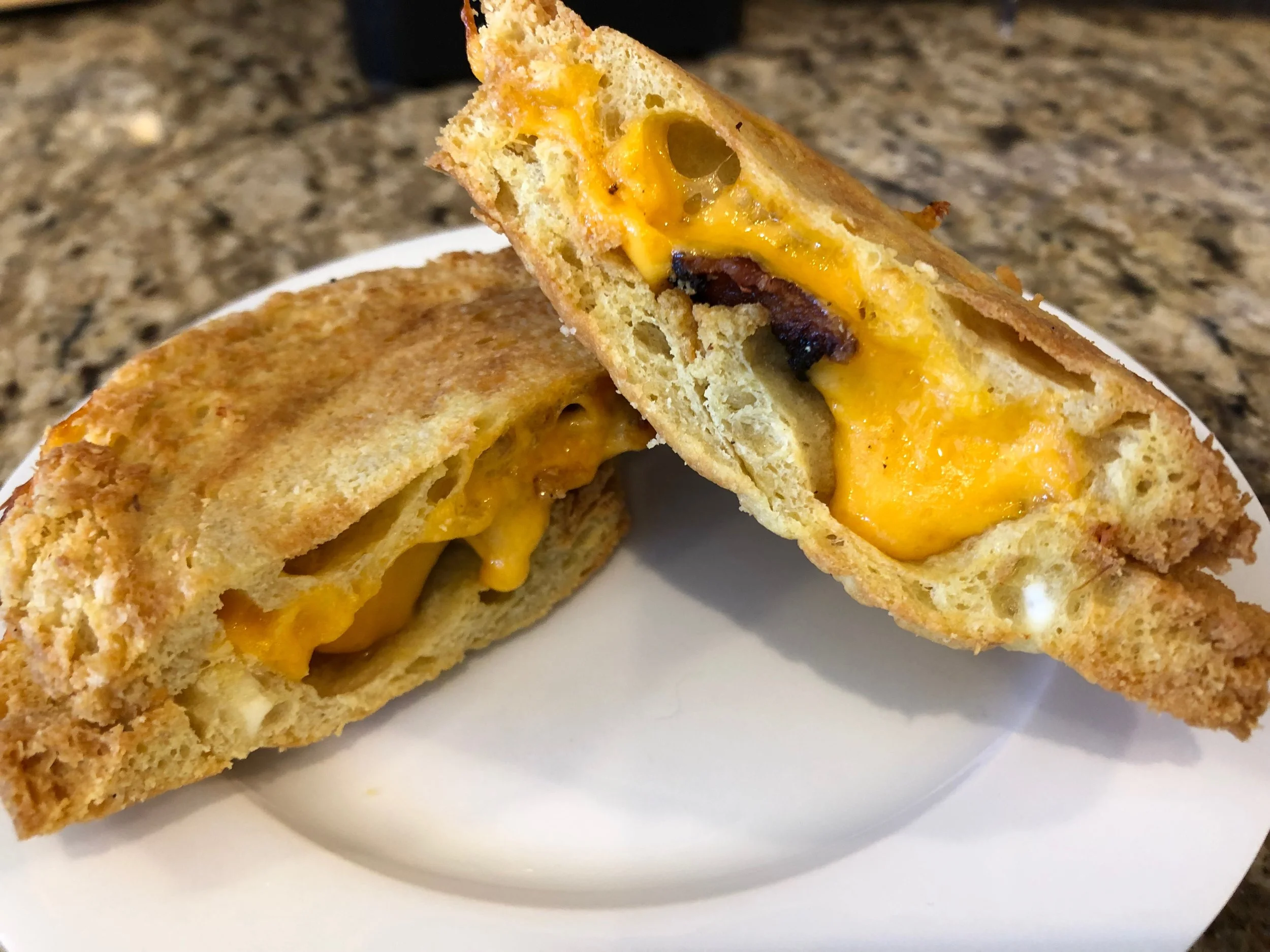 Air Fryer Bacon Grilled Cheese — Simple. Fun. Keto!