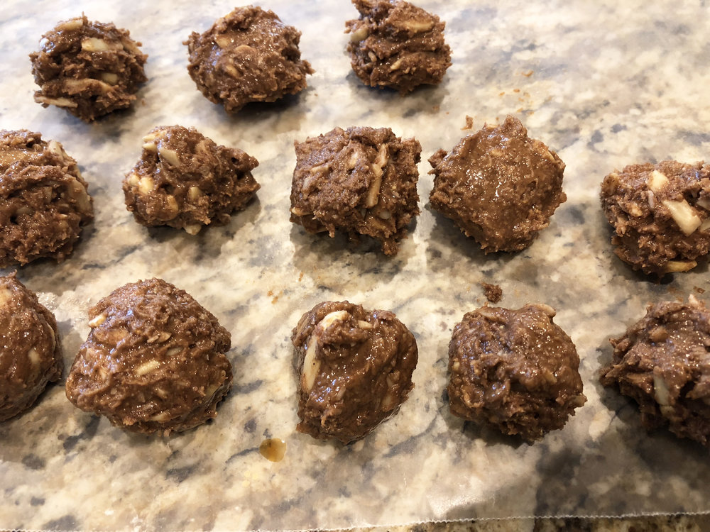 No Bake Chocolate Peanut Butter Cookies Egg And Dairy Free Simple Fun Keto