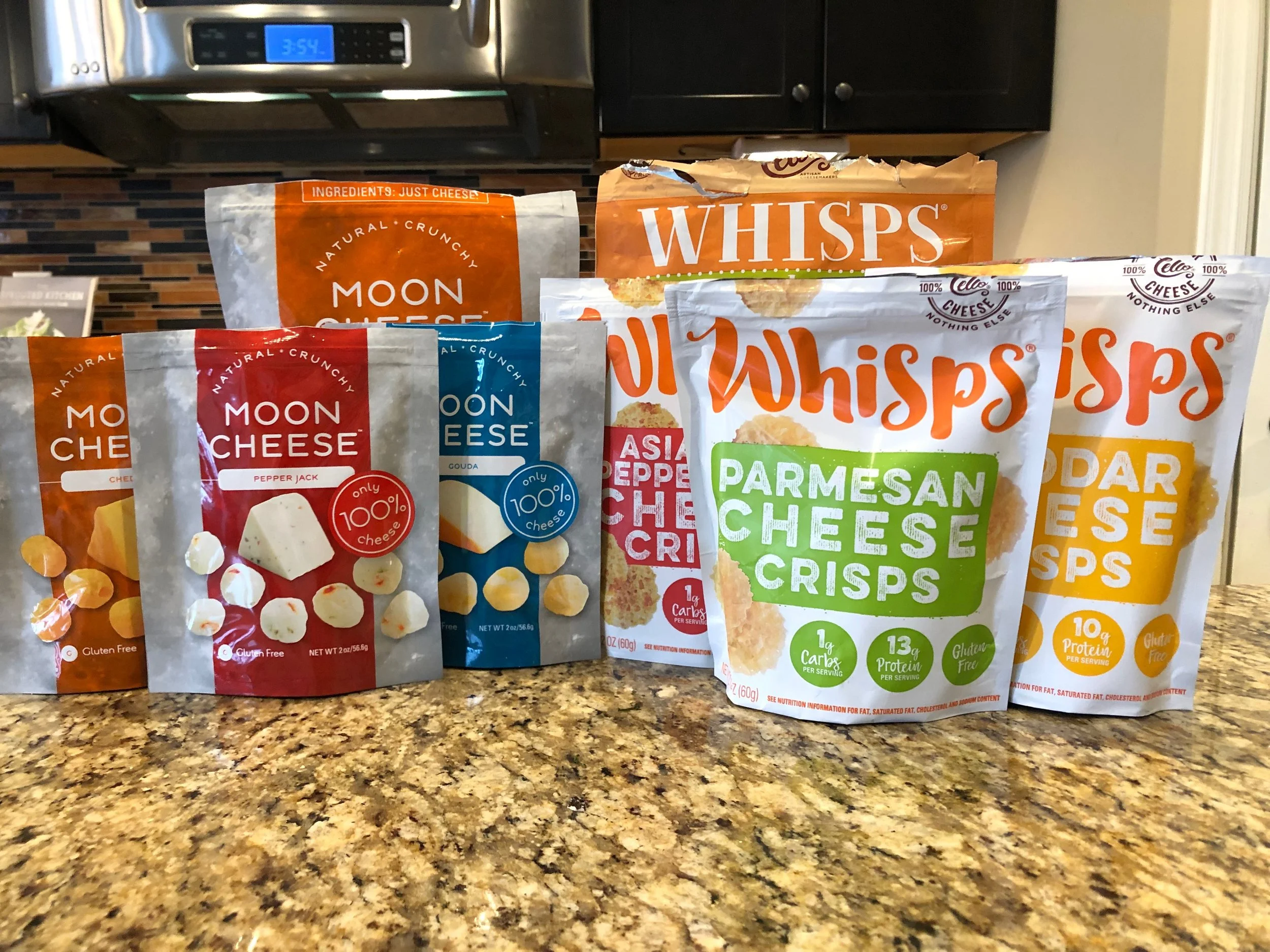 The Best Keto Snacks: Whisps v Moon Cheese