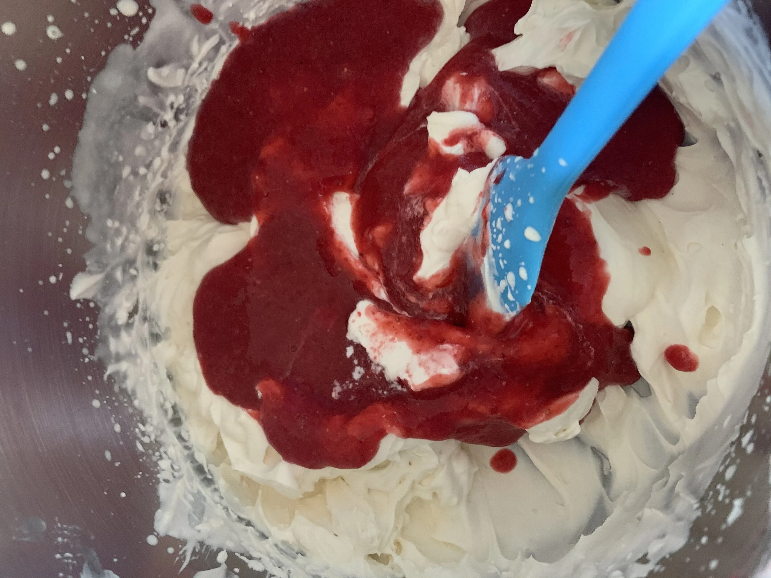 keto strawberry ice cream no bake dessert recipe