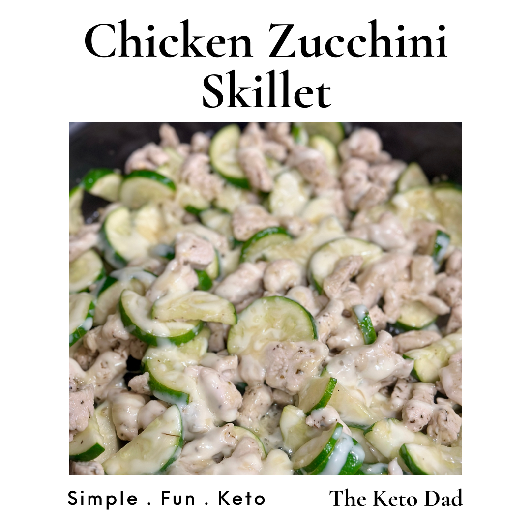 Garlic Chicken Zucchini Skillet