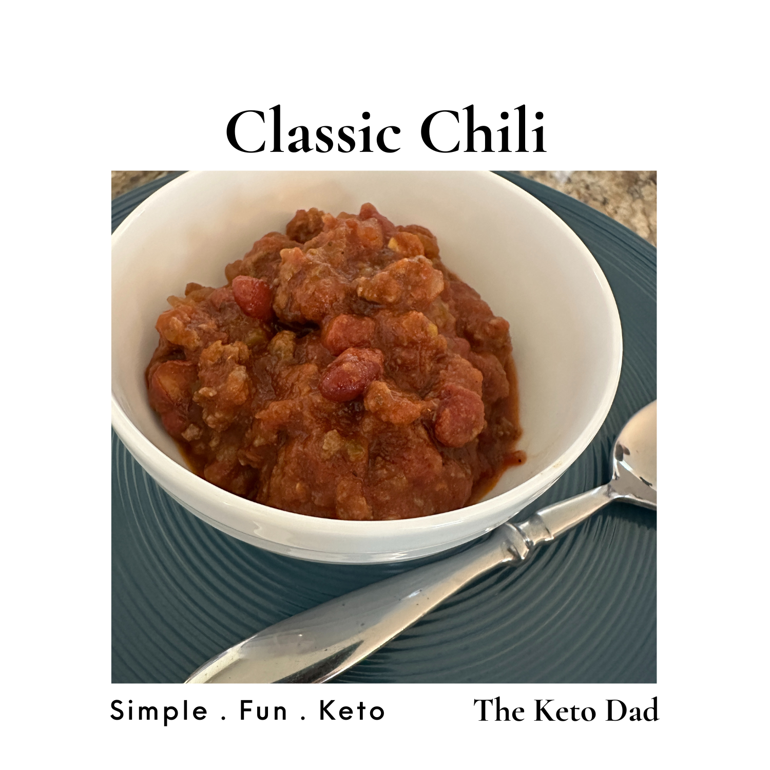 Classic Low Carb Chili