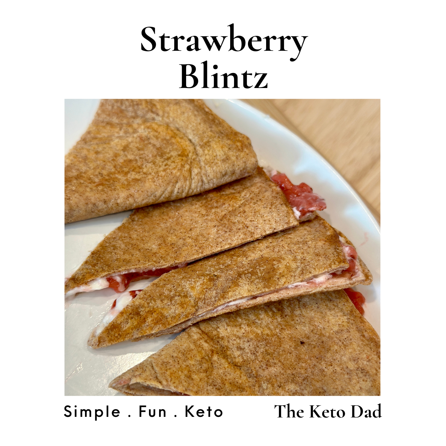Strawberry Blintz