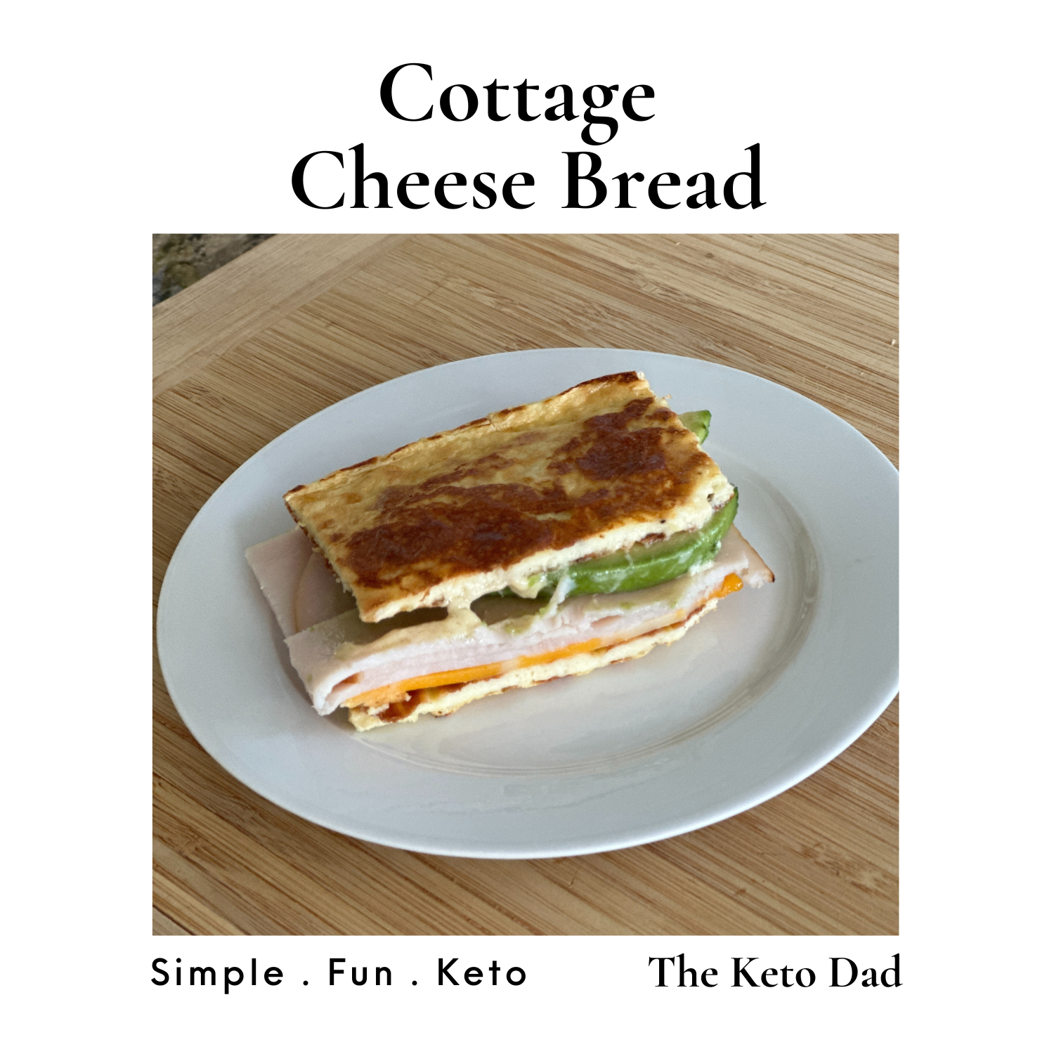 Cottage Cheese Flat Bread