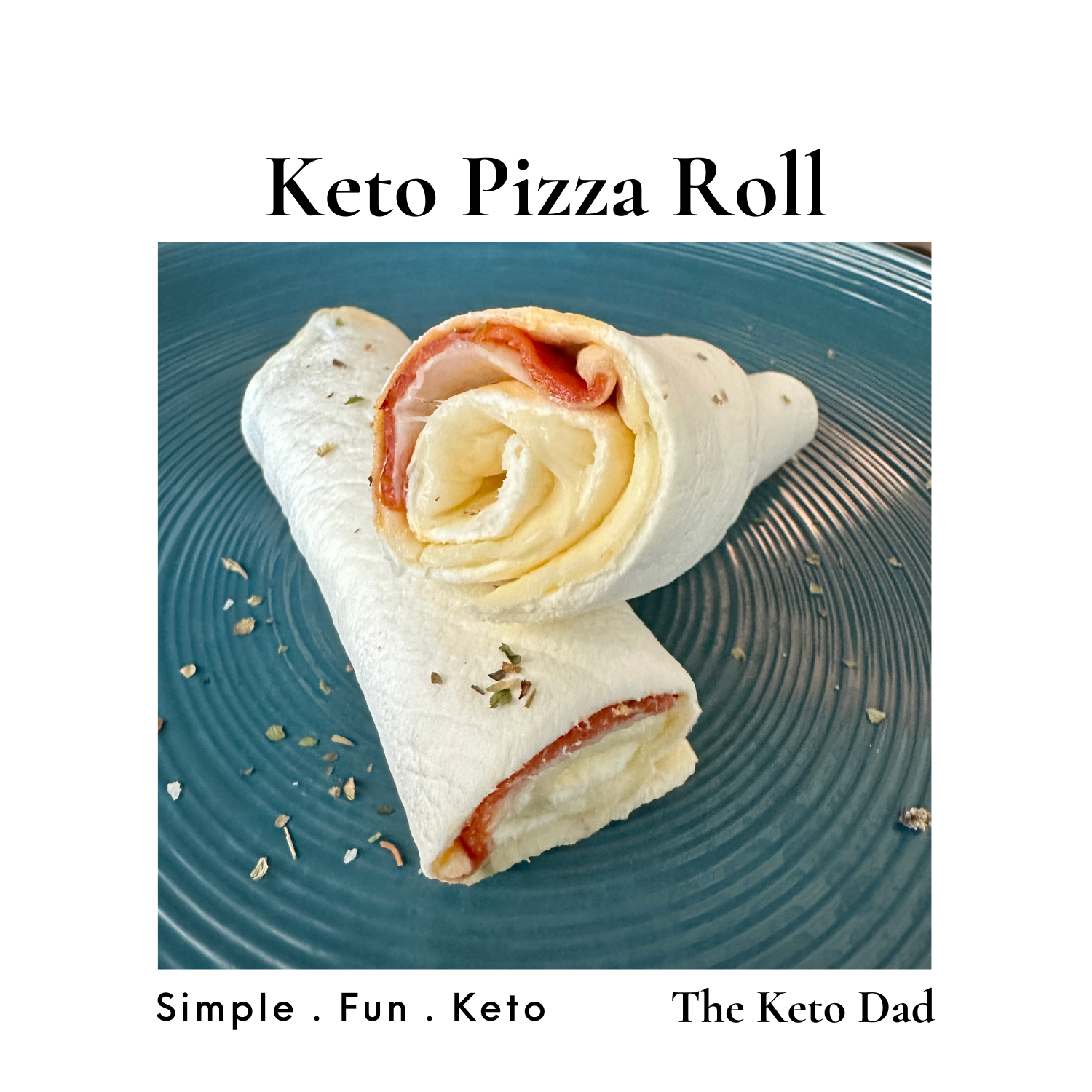 Keto Pizza Roll