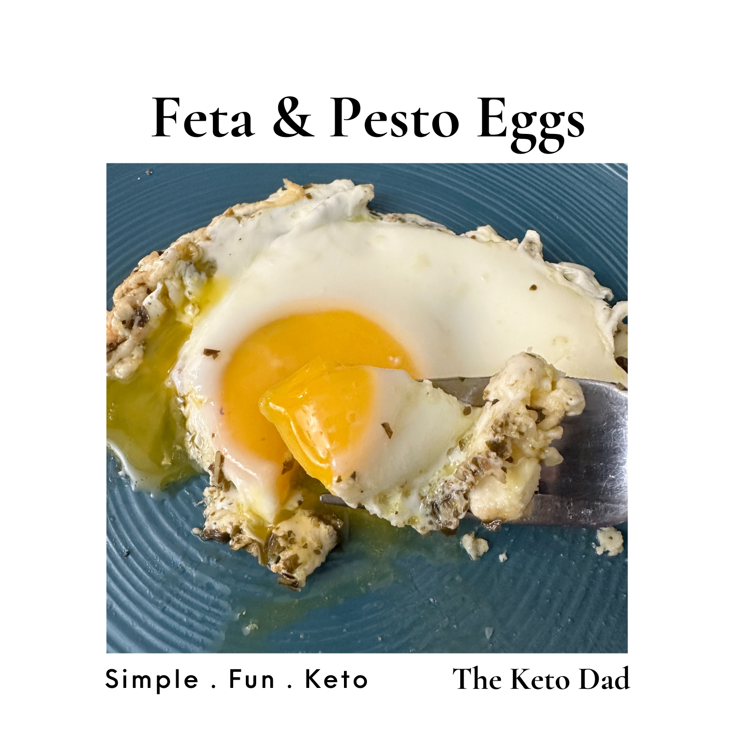 Feta &amp; Pesto Eggs