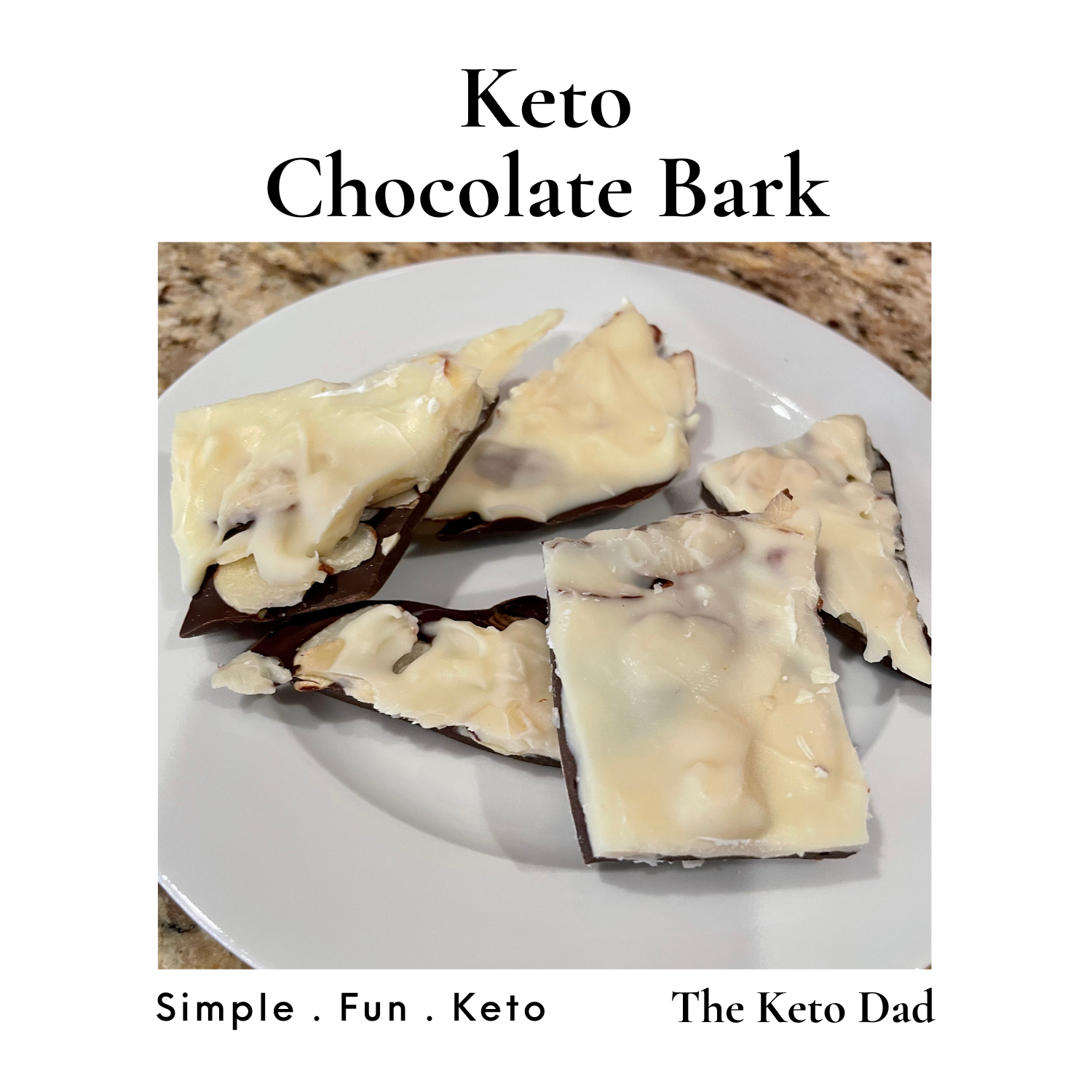 Keto Chocolate Bark