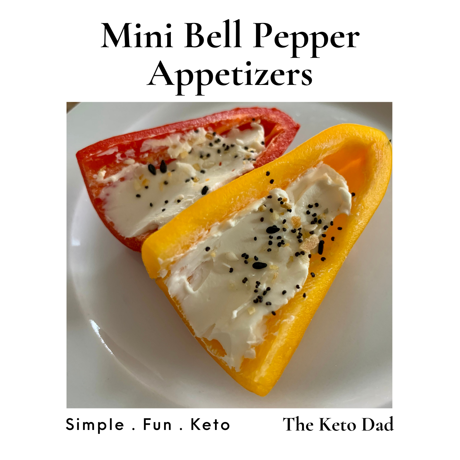 Mini Bell Pepper Appetizers