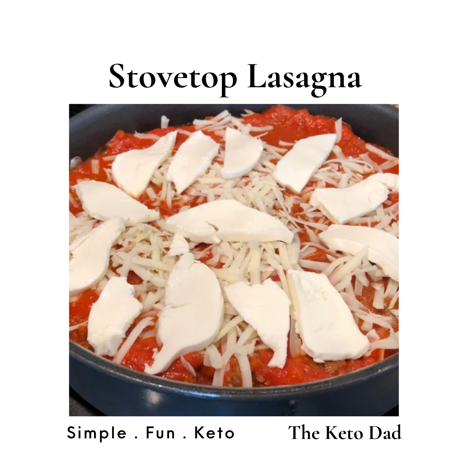 Stovetop Lasagna