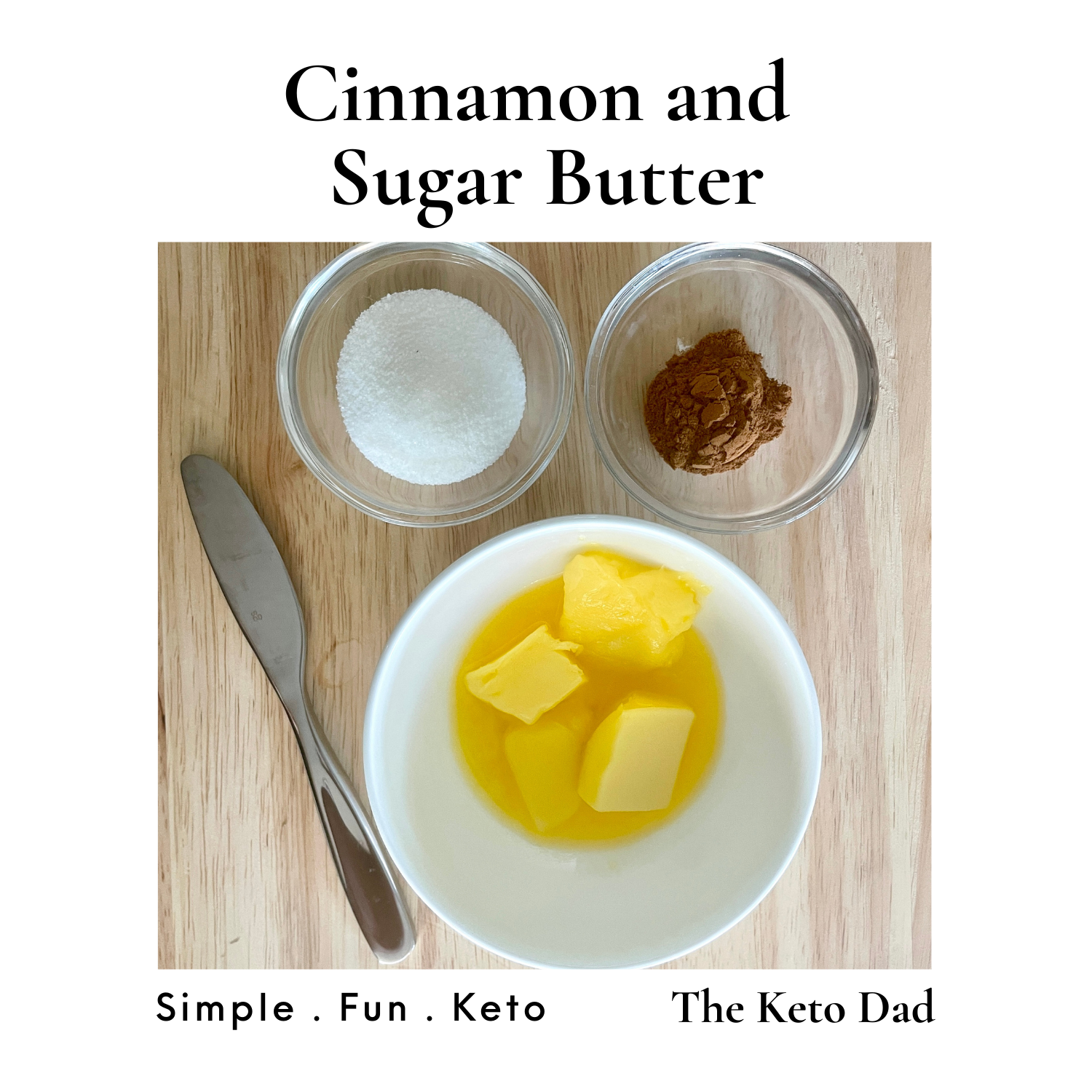 Cinnamon and Sugar Butter!