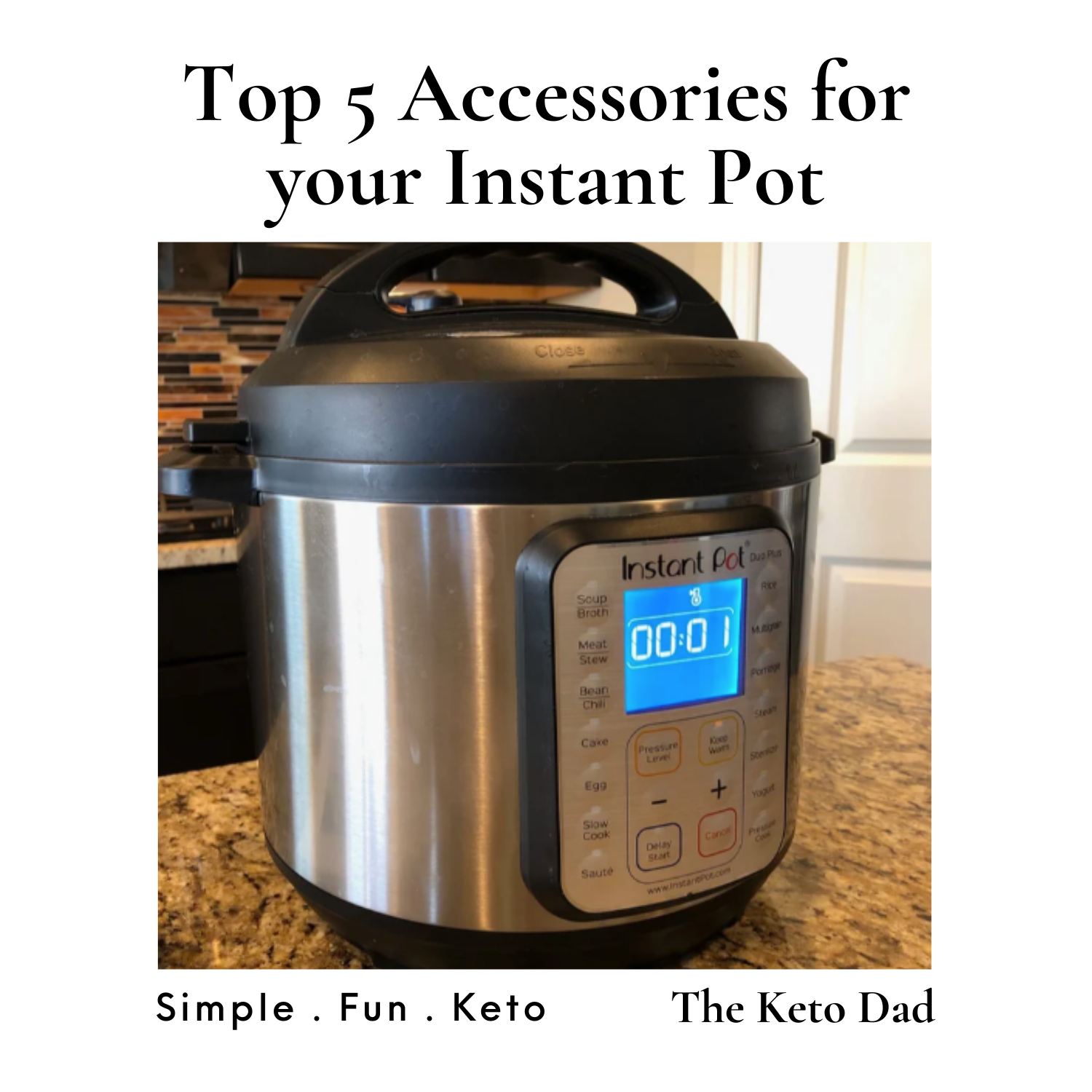 Top 5 Accessories for your Instant Pot