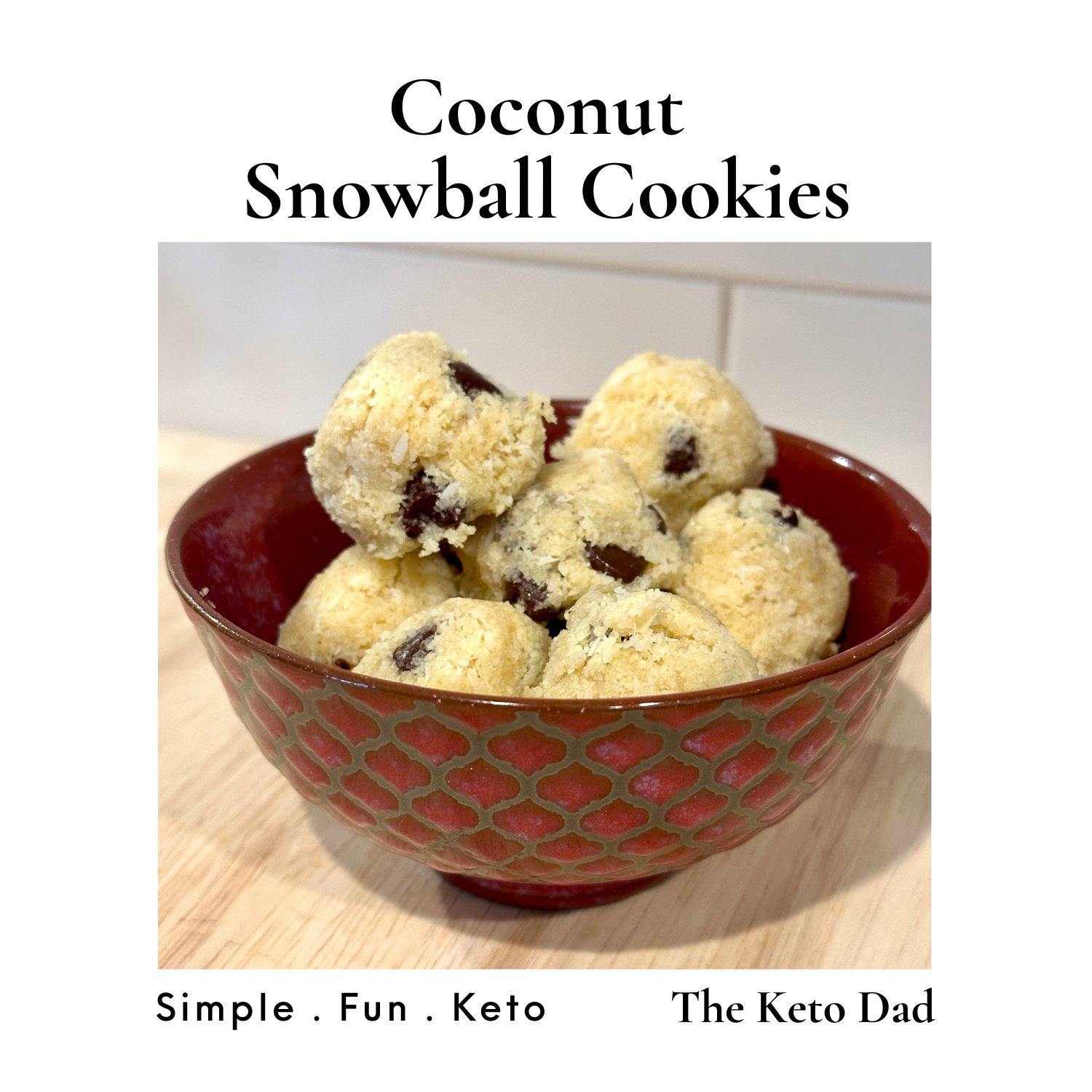 Coconut Snowball Cookies