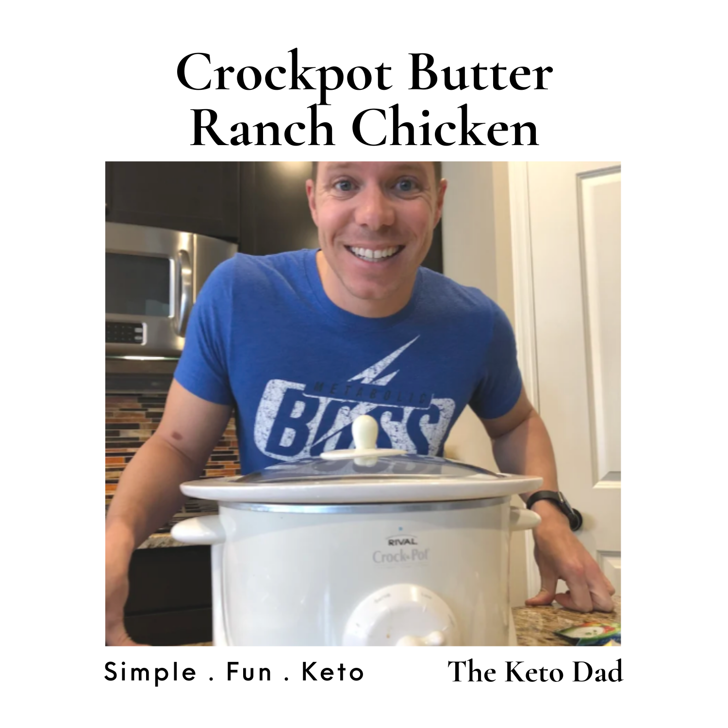 Crockpot Butter Ranch Chicken