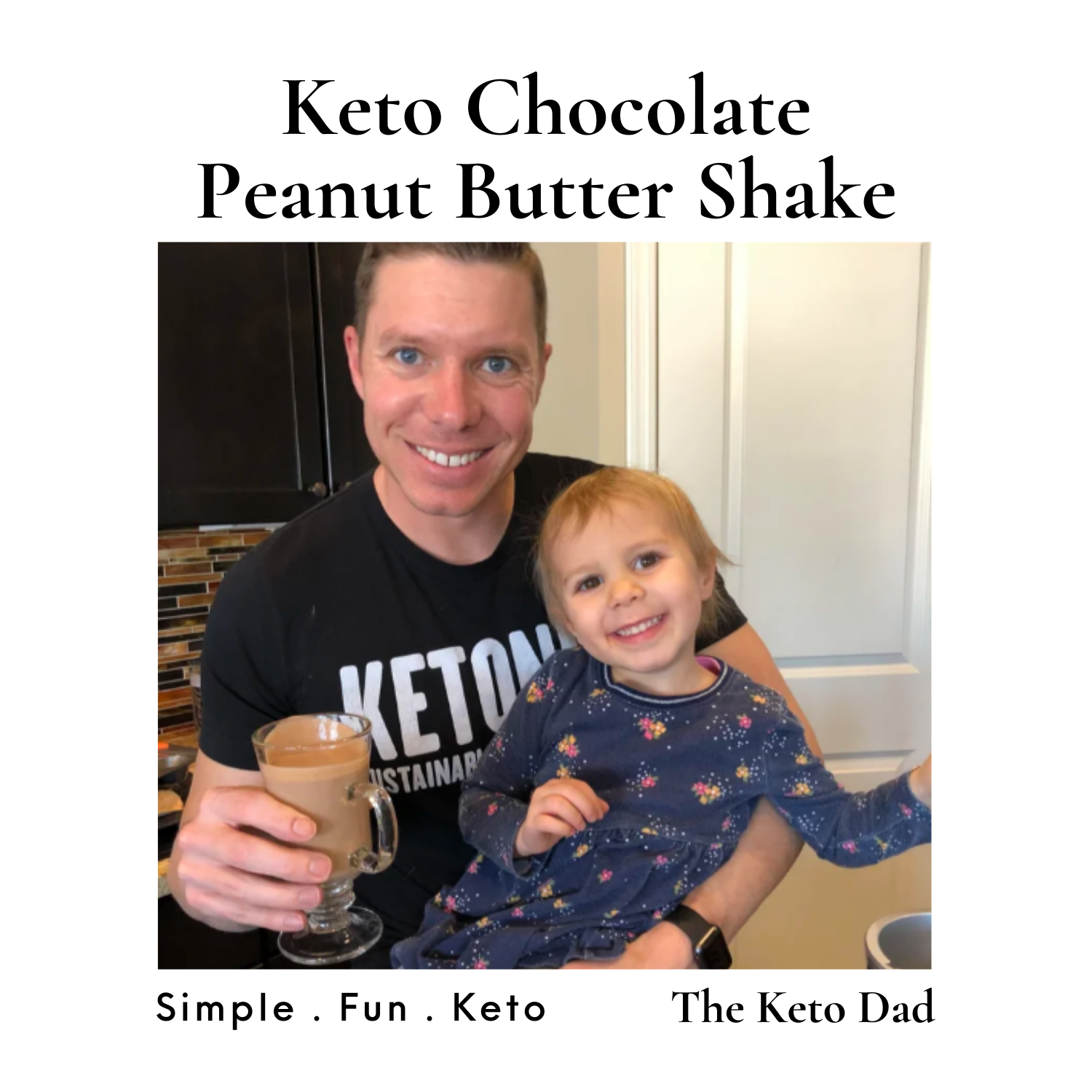 Keto Chocolate Peanut Butter Shake