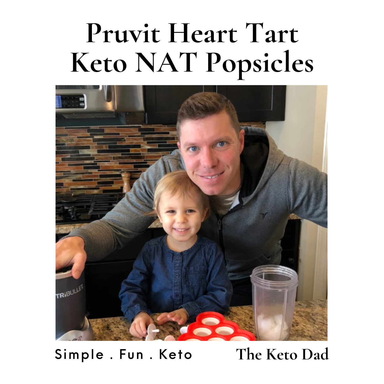 Pruvit Heart Tart Keto NAT Popsicles