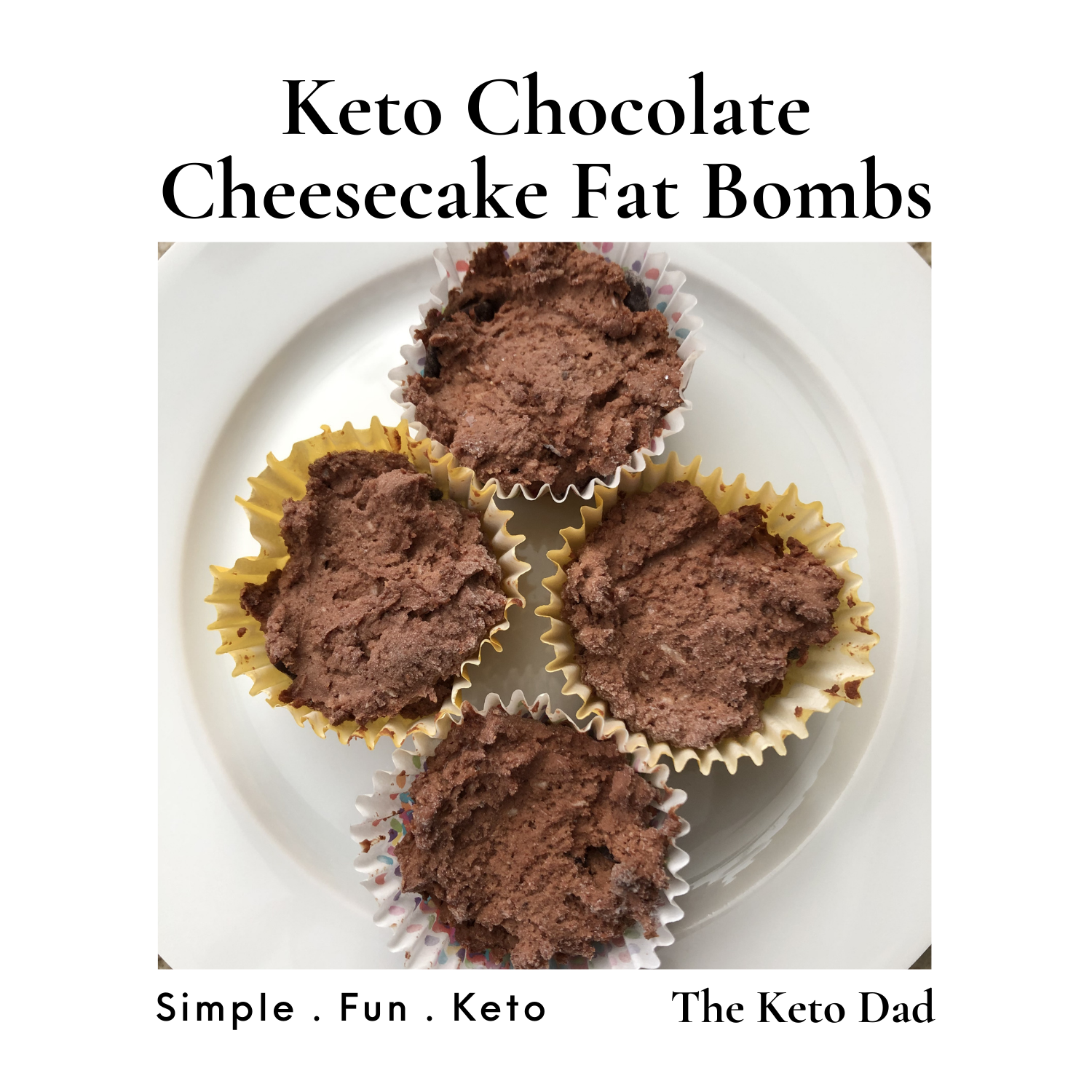Keto Chocolate Cheesecake Fat Bombs