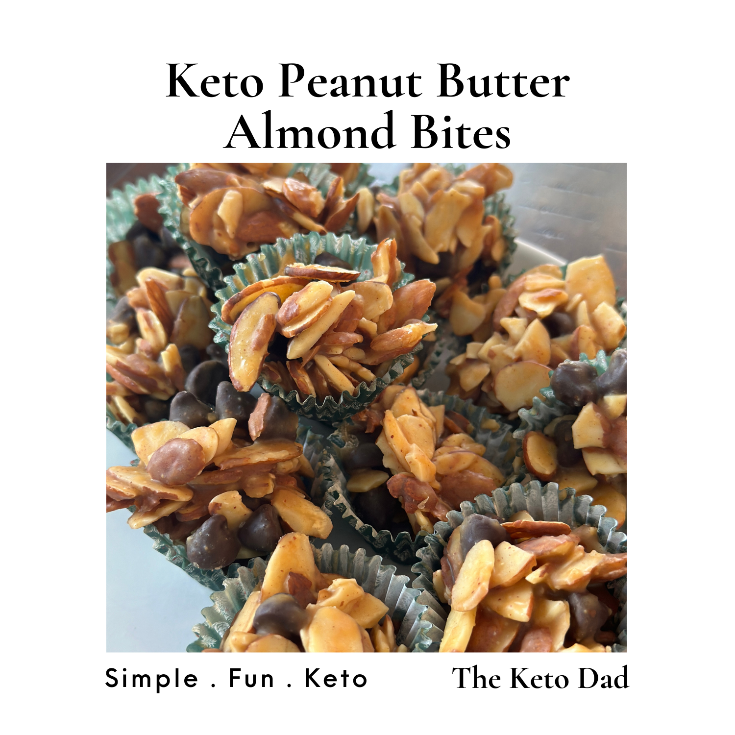 Keto Peanut Butter Almond Bites