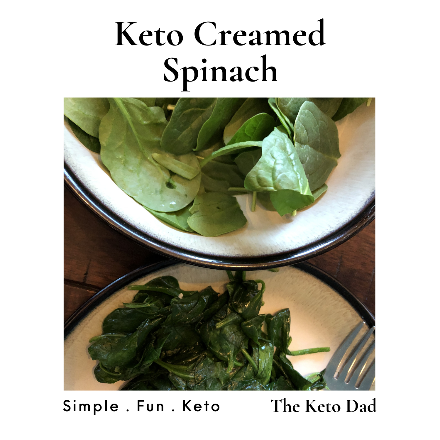 Keto Creamed Spinach