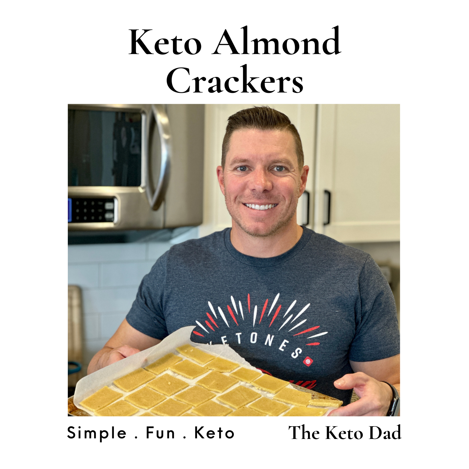 Keto Almond Crackers