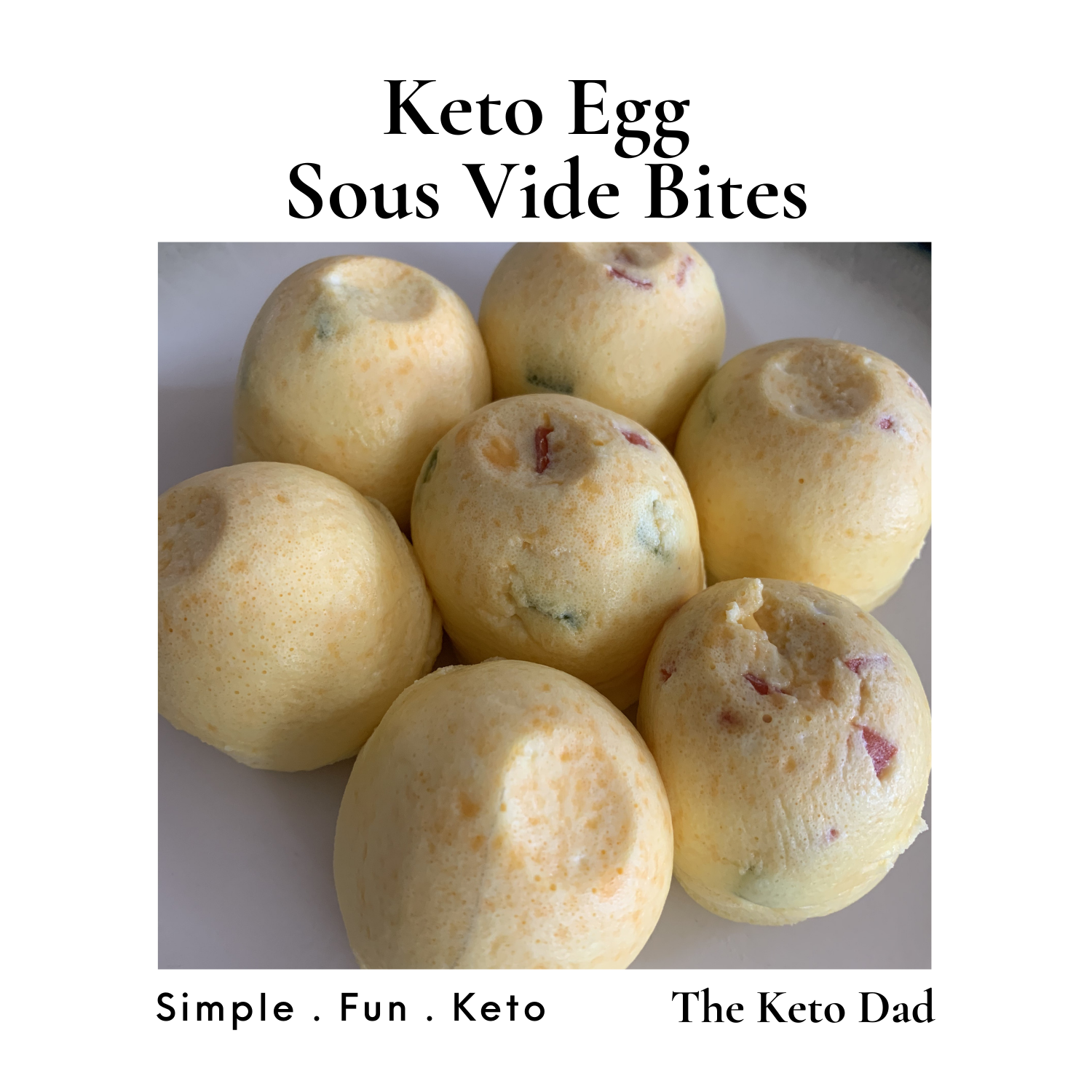 Keto Egg Sous Vide Bites
