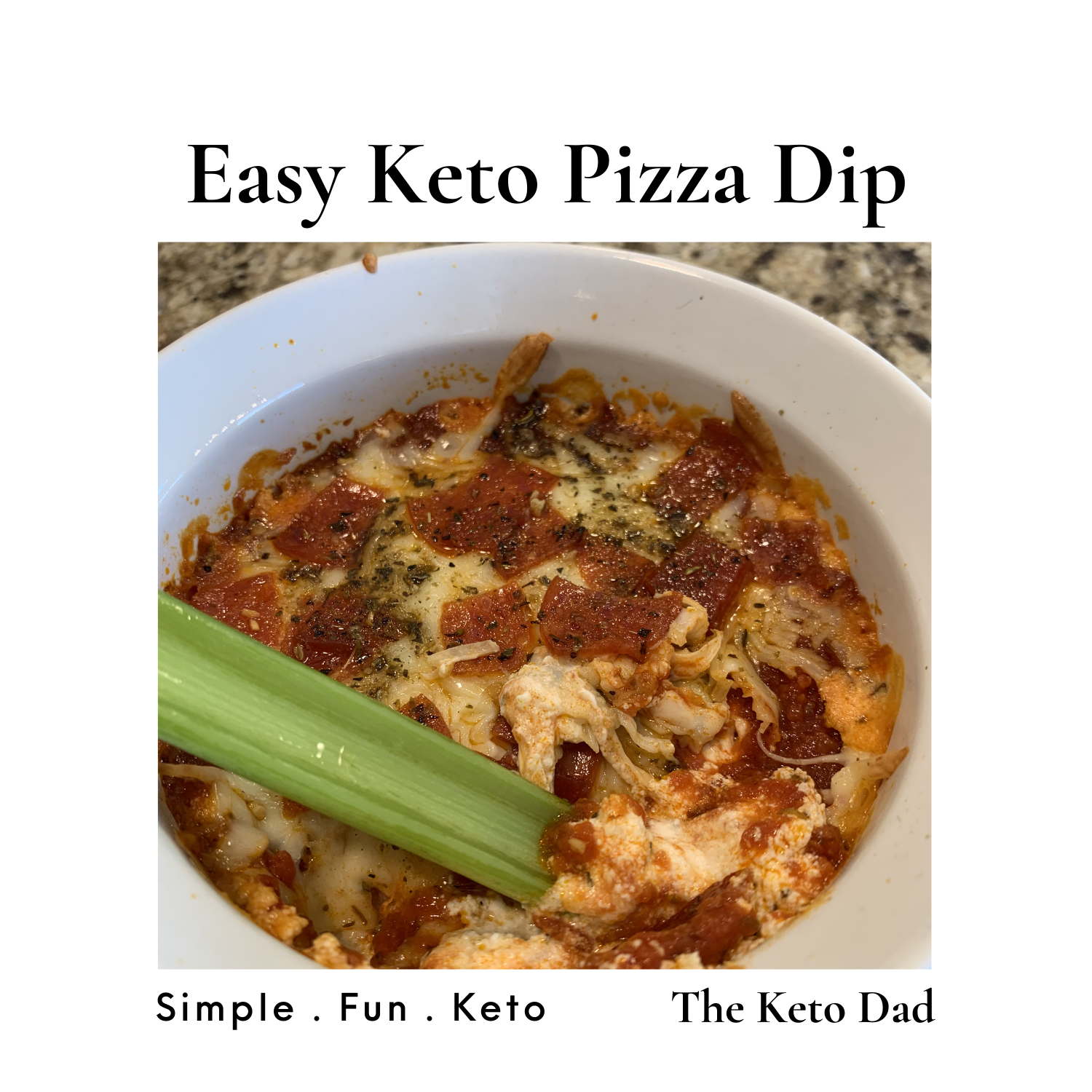 Easy Keto Pizza Dip