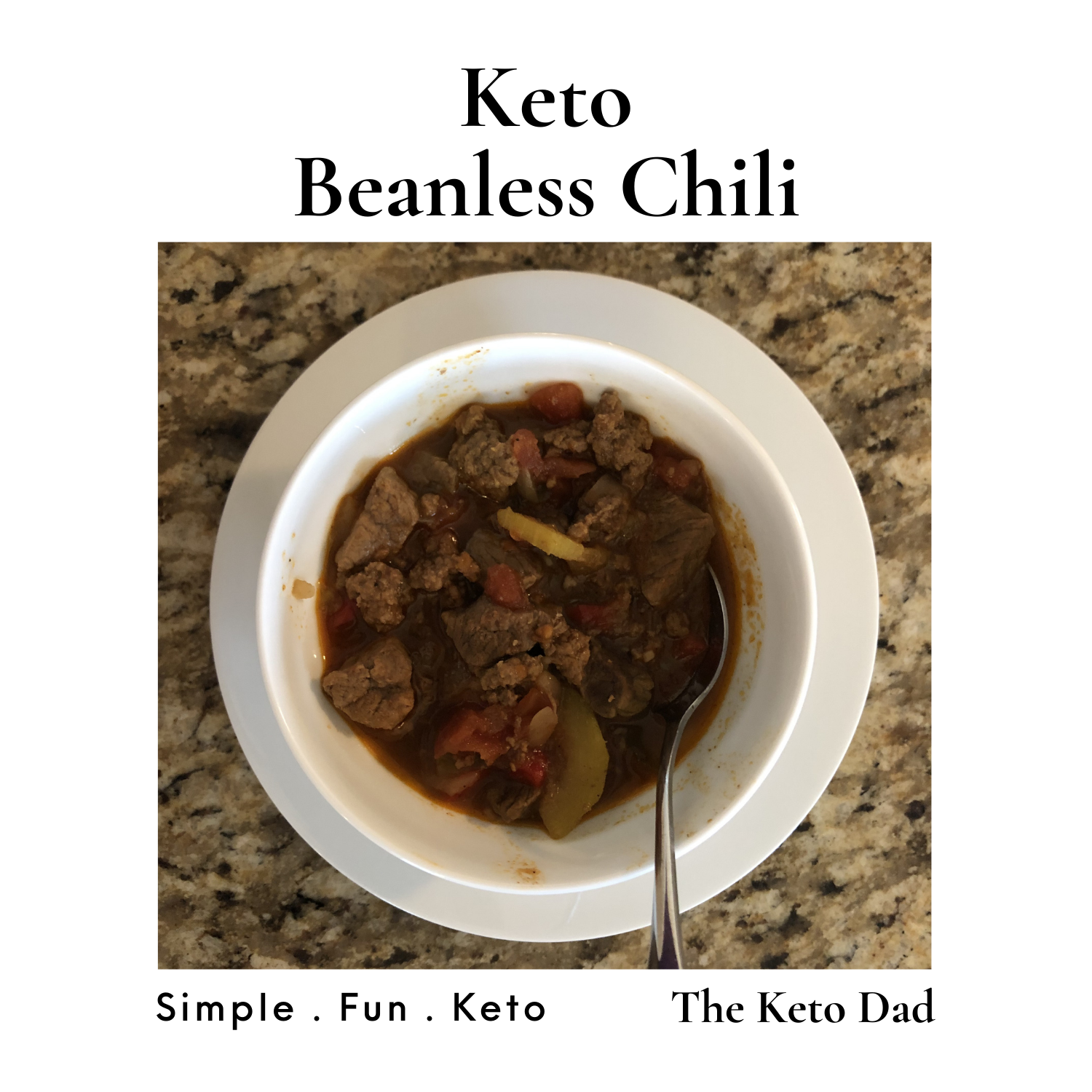 Keto Beanless Chili 