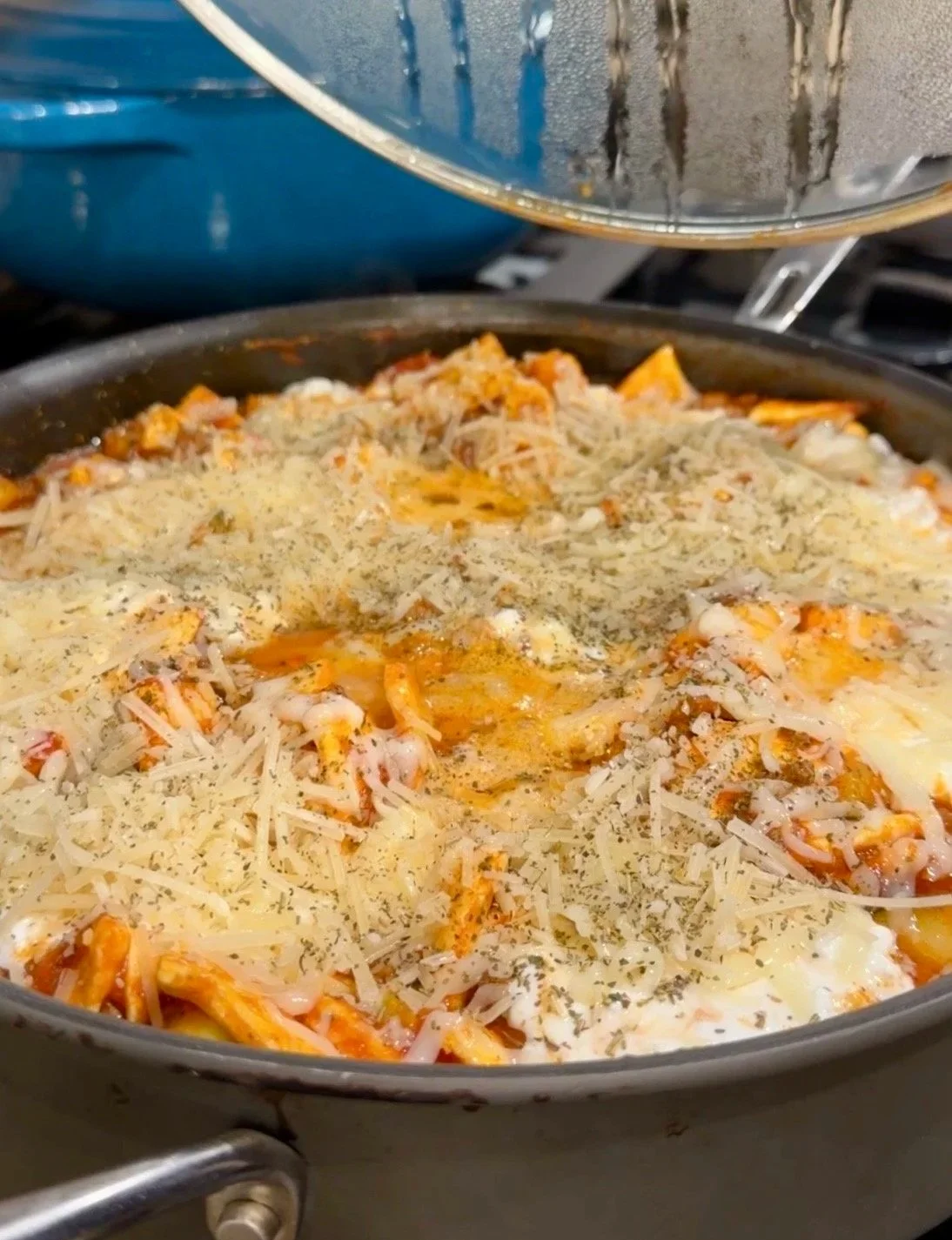 stovetop lasagna casserole high protein low carb easy dinner