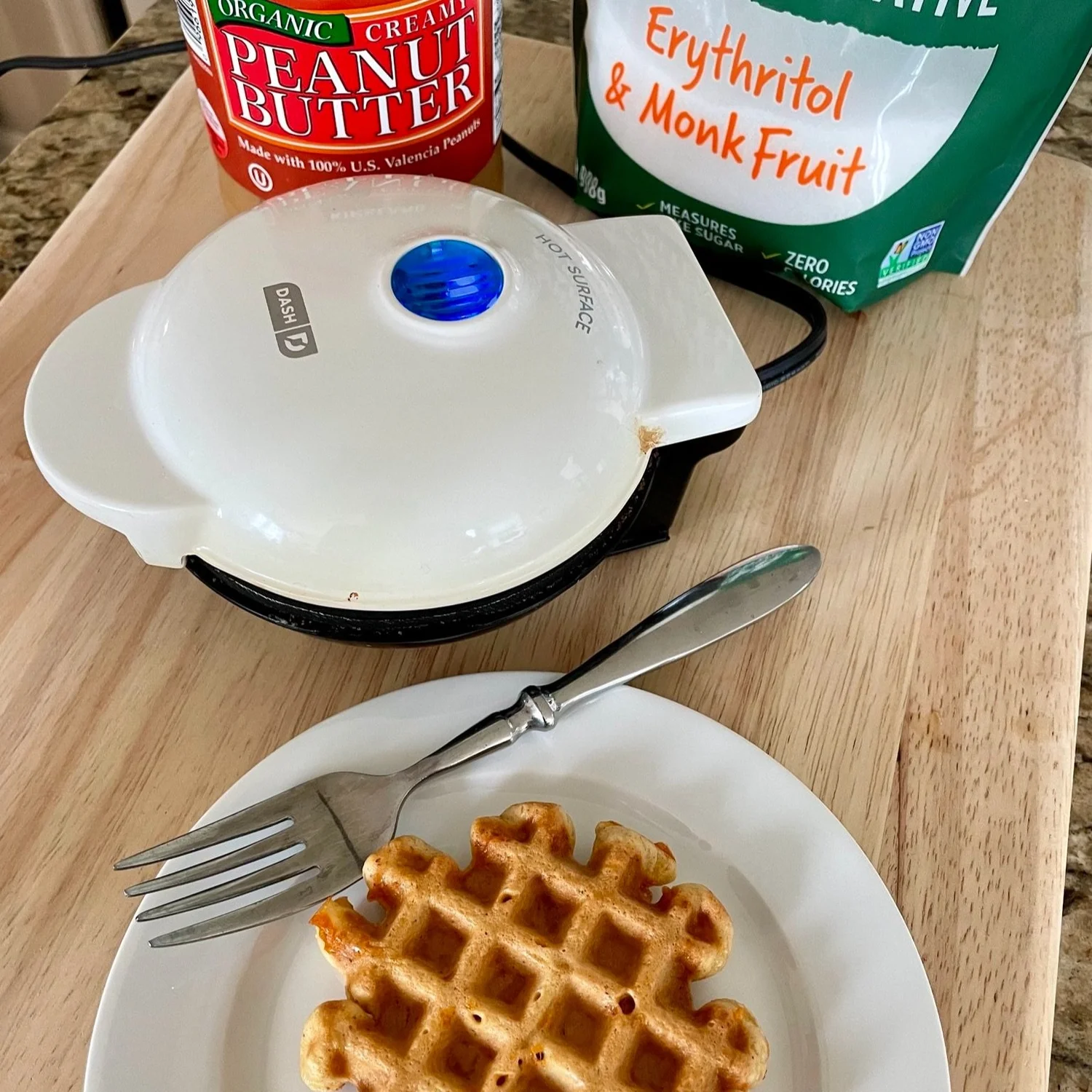Peanut Butter Cup Chaffle — Simple. Fun. Keto!