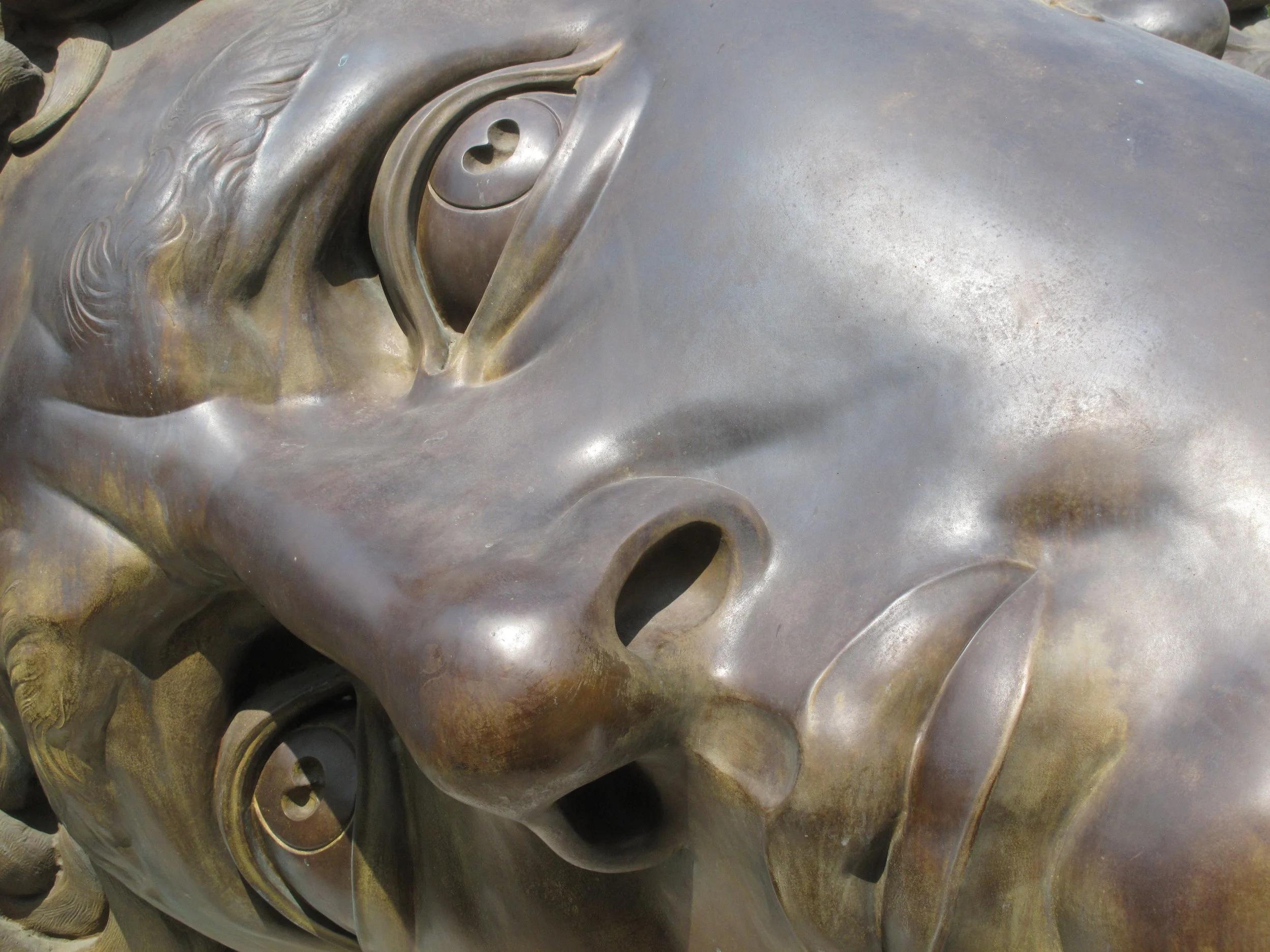 Title: Time Fragment - Homage to the Masters / Year: 2006 - 2010 / Material: Patinaed cast bronze on raw Carrara white marble / Edition: 6