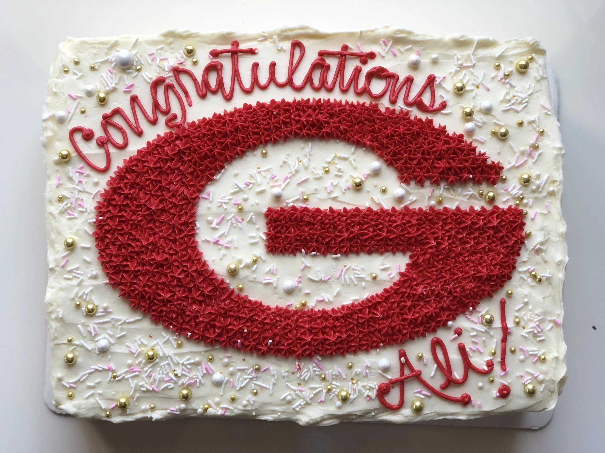 Celebration Sheet Cake