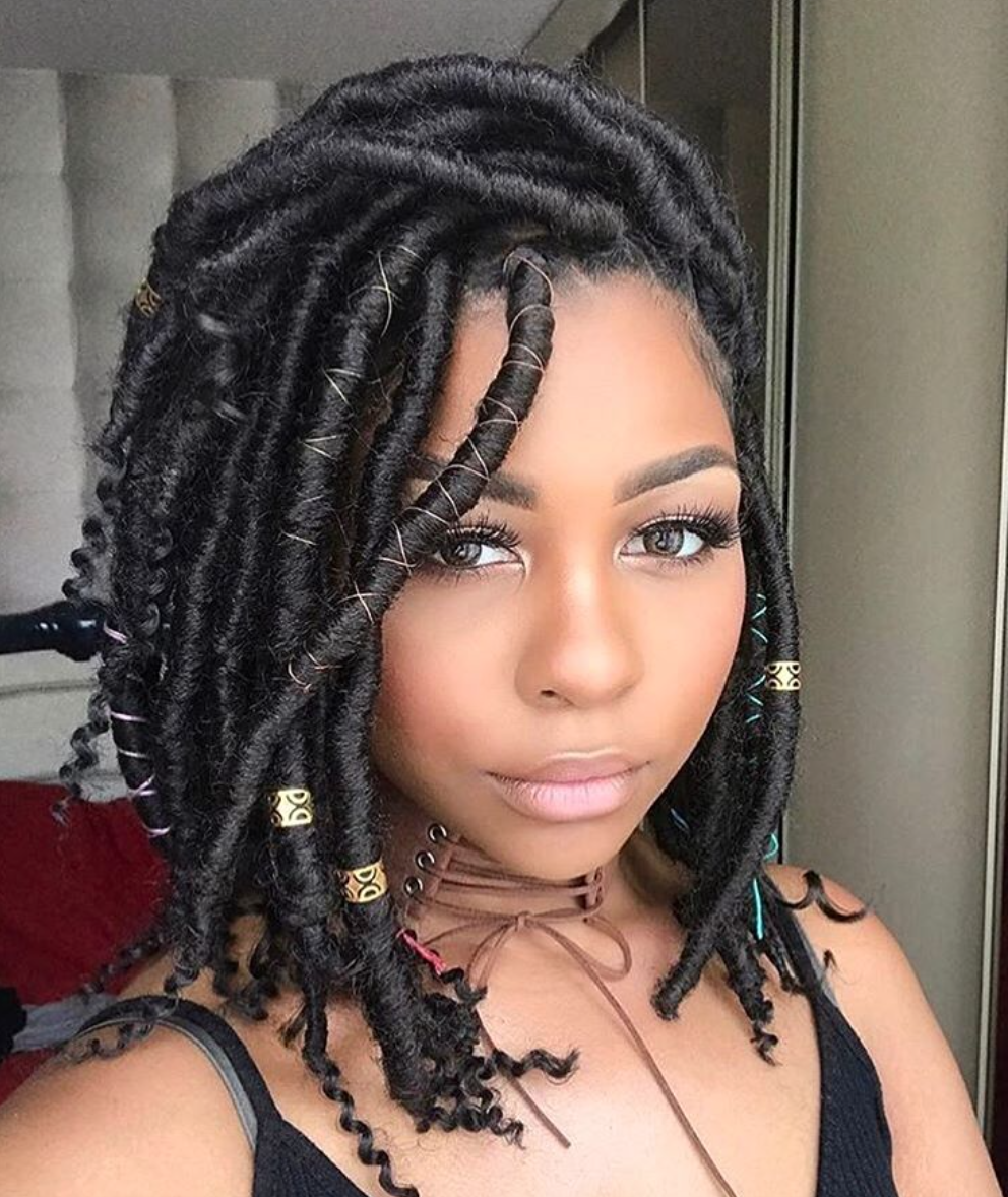 How To Do Faux Locs Tutorial With Dreadlock Extensions — DailyMoments