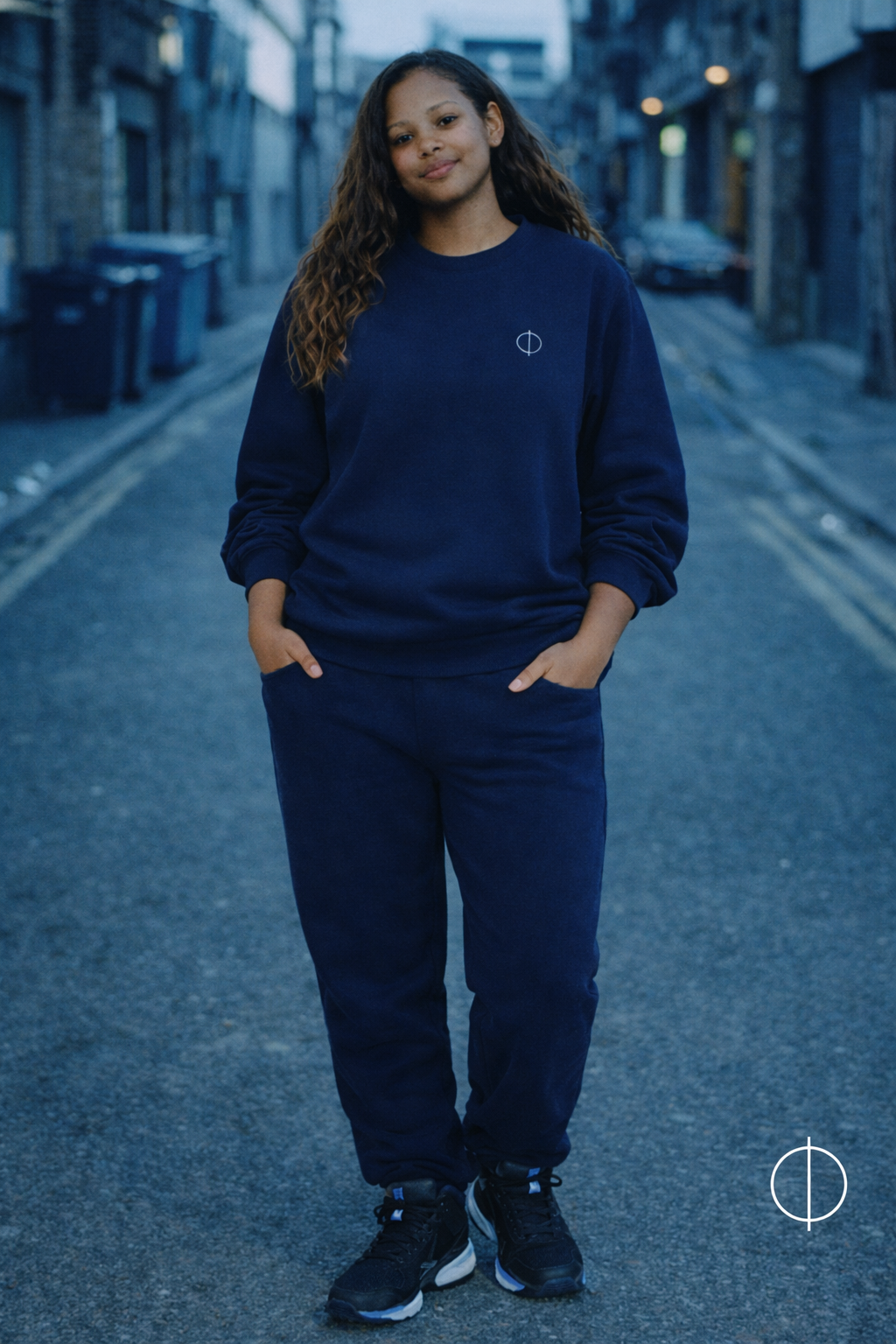 Quiet Circle — Coterie Embroidered Organic Sweatshirt  $48.00