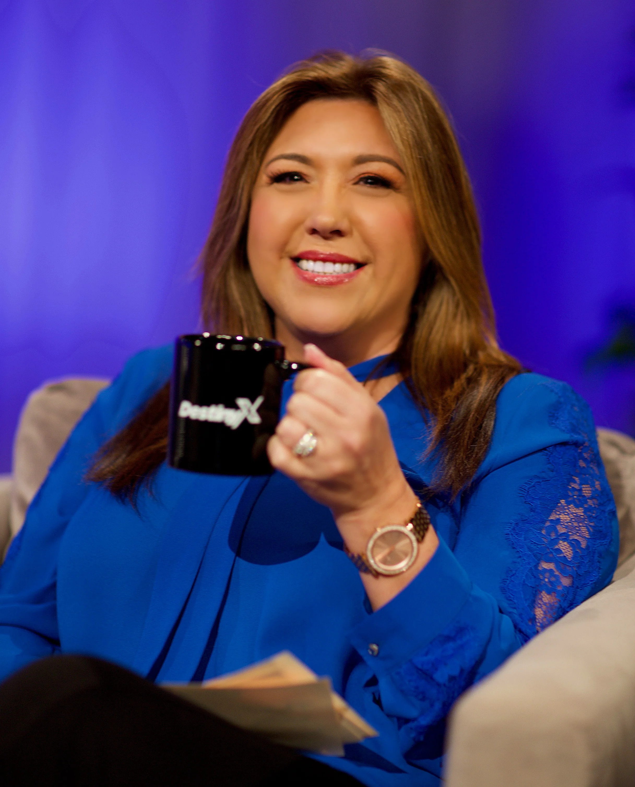 Destiny on the set.jpg