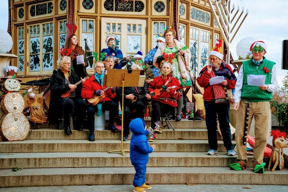 Patterson Park Observatory Lighting - Join the Ukulalas