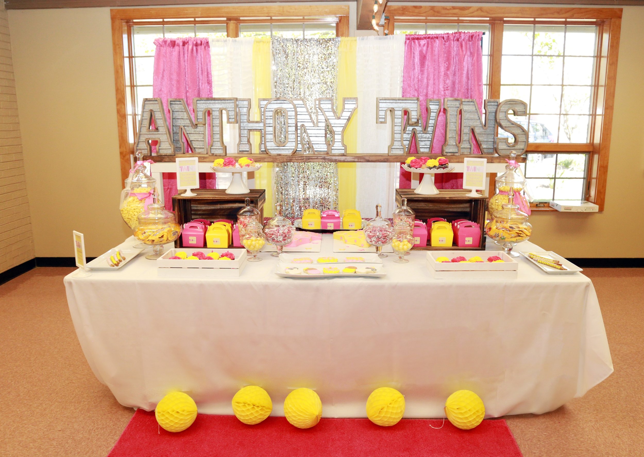  beautiful baby shower for twin girls 