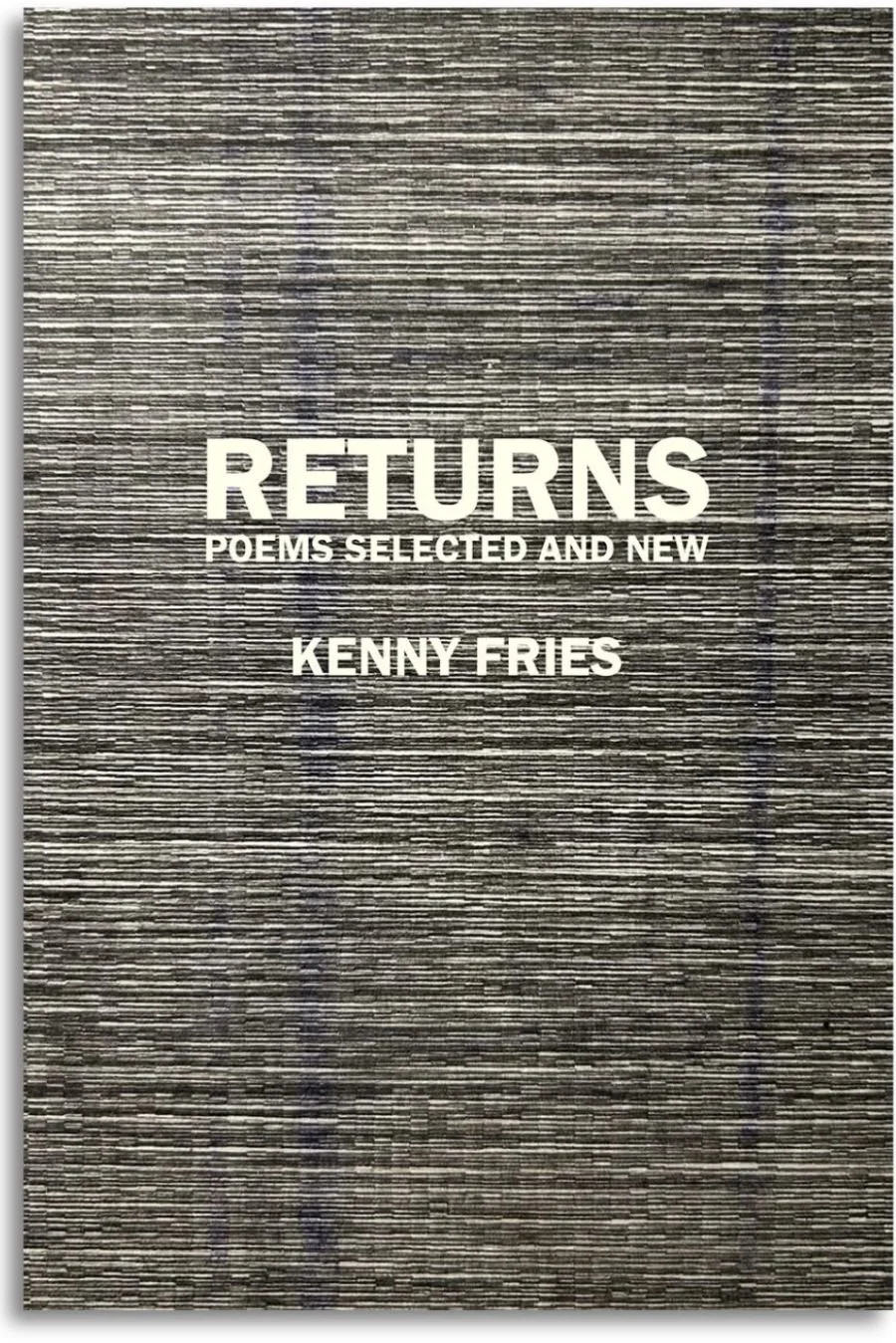 Book cover of returns, with horizontal lines filling most of the cover