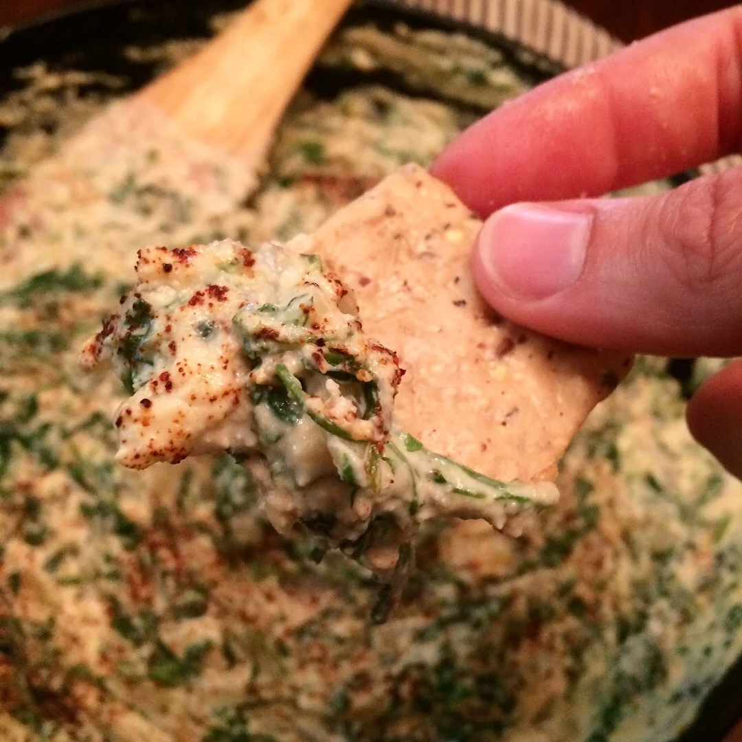 Lamb's Quarters Dip — Four Season Foraging