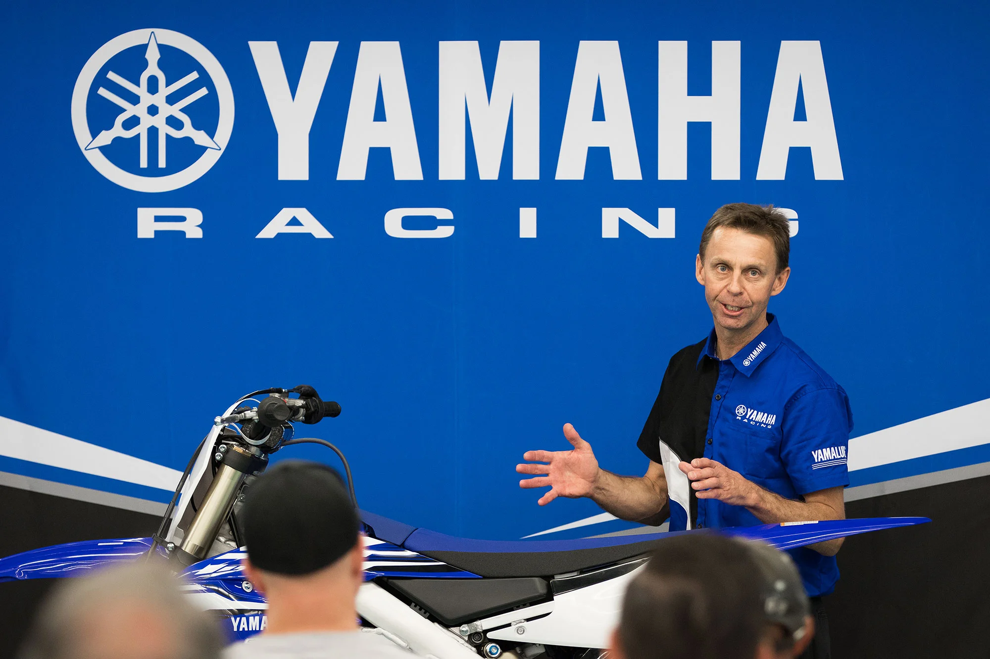 Steve Butler is head of R&D at Yamaha Motor Corporation. He has been involved in every four stroke motocross production machine that Yamaha has built, including Doug Henry’s 1997 Las Vegas winning one-off 400 thumper. 